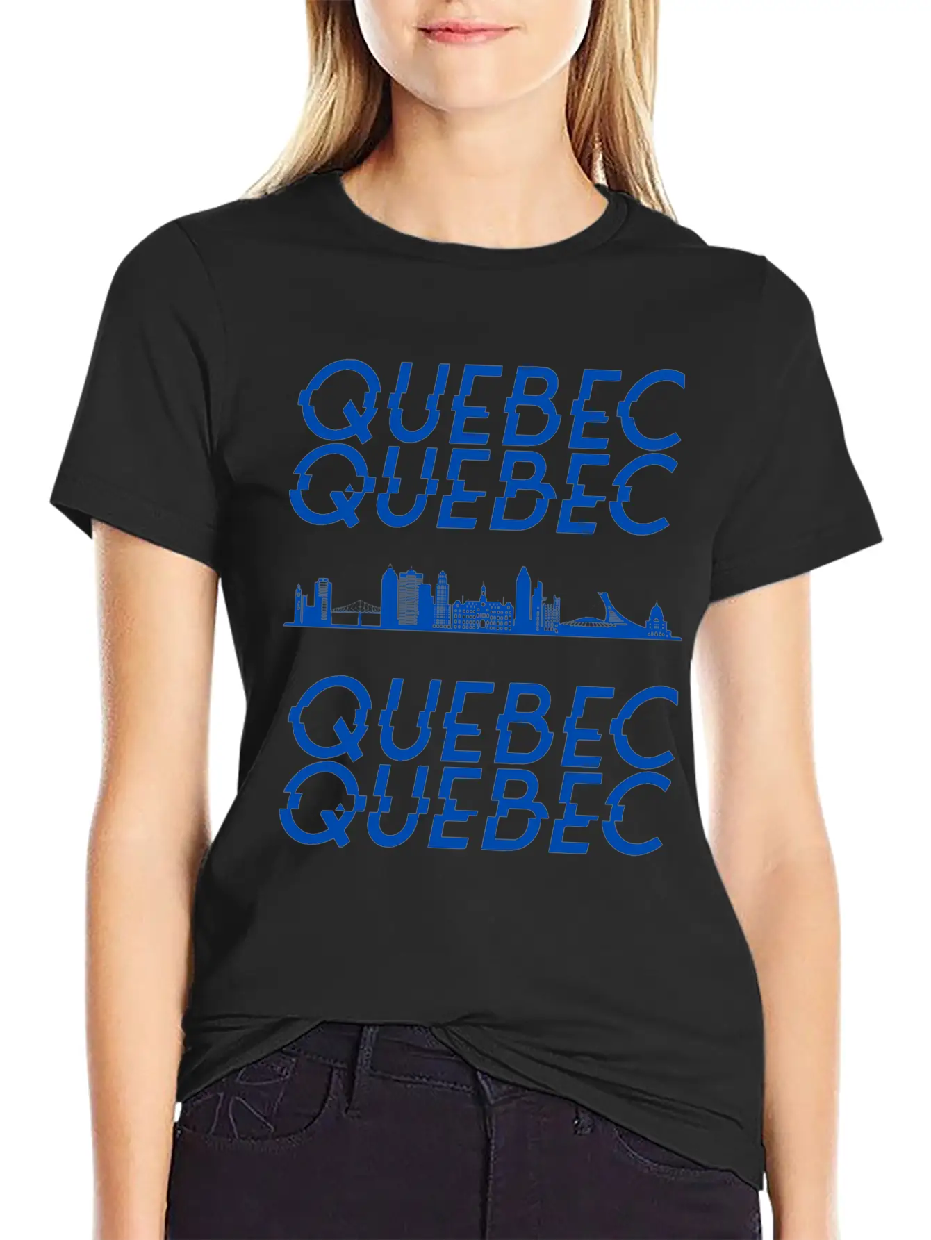 Quebec City Basic Graphic T-Shirt – Daily Comfort In Soft Cotton