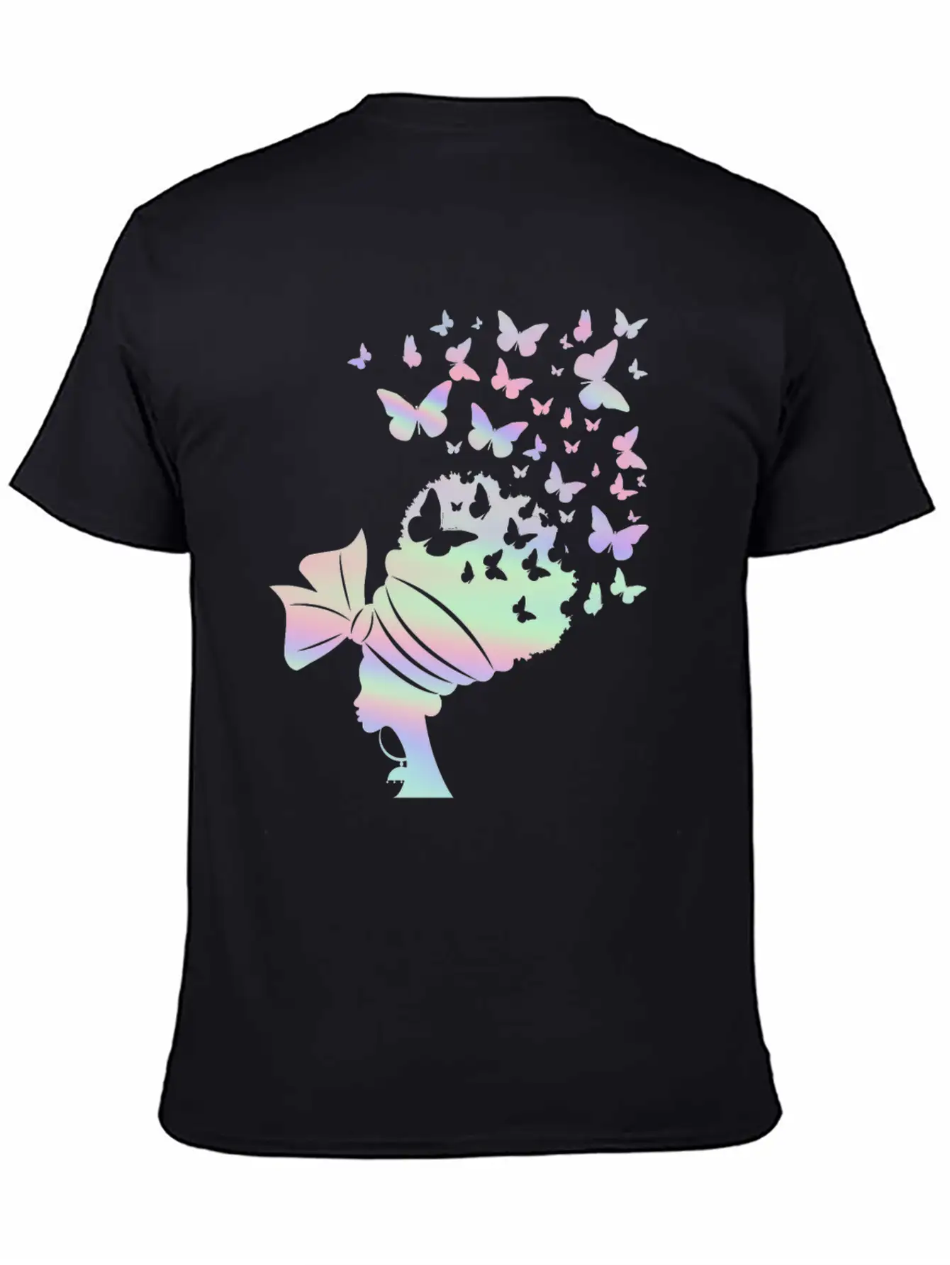 Queen Women Butterfly Lover Pastel Stylish Everyday T-Shirt – Unisex Basic Cotton Tee