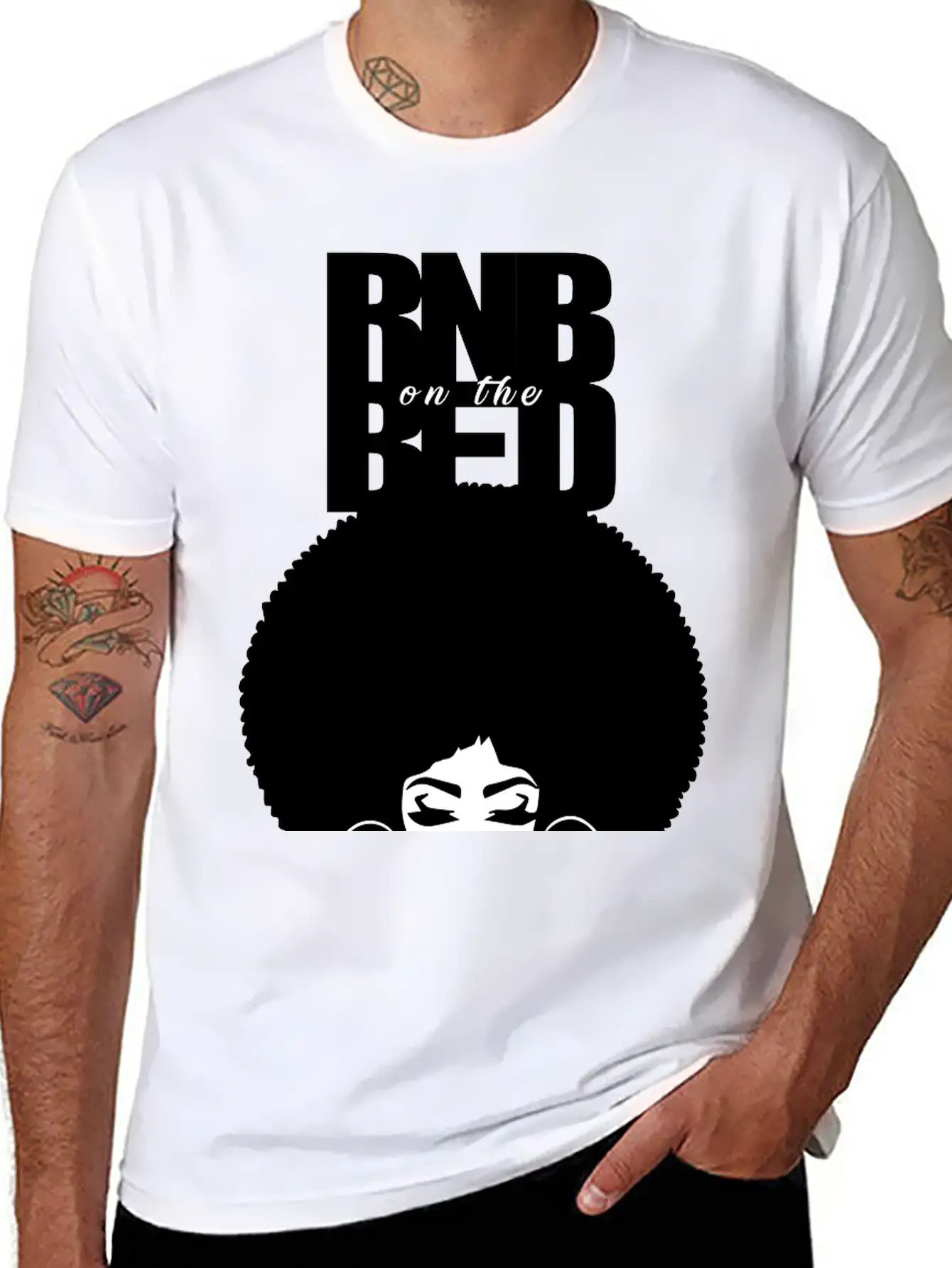 R B Stylish Everyday T-Shirt – Unisex Basic Cotton Tee