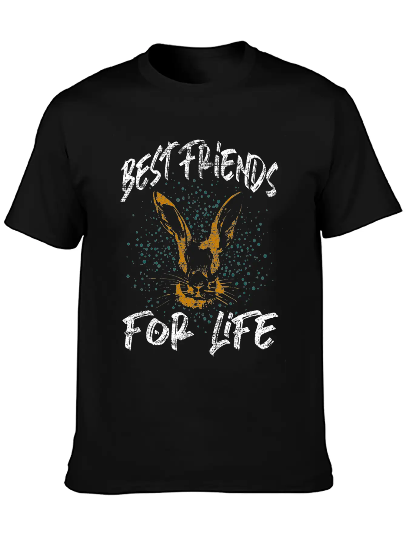 Rabbit Essential Cotton Tee For Daily Outfits – Unisex Style