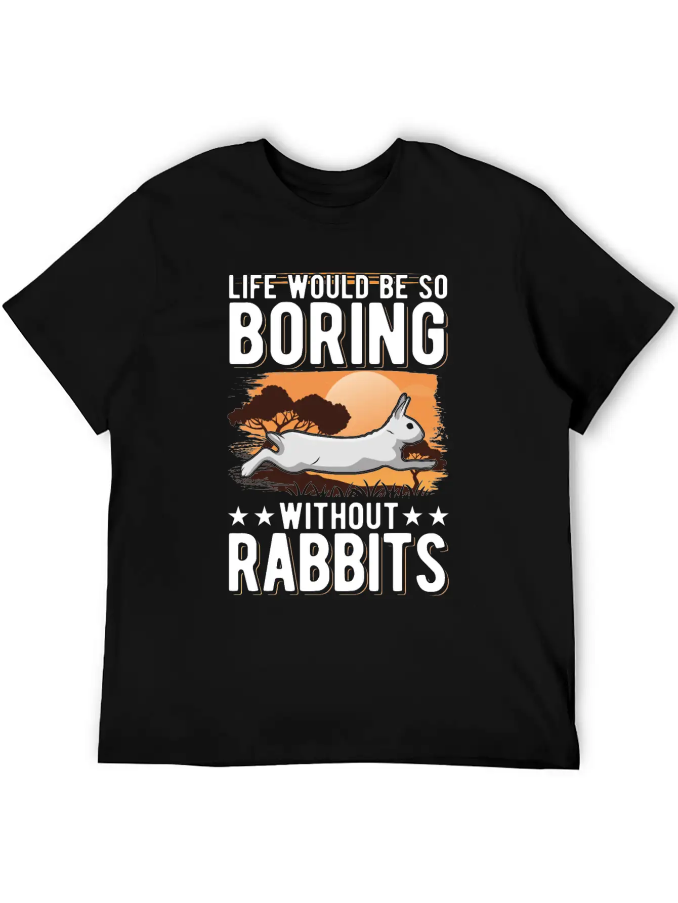 Rabbit Gift Bunny Stylish Everyday T-Shirt – Unisex Basic Cotton Tee