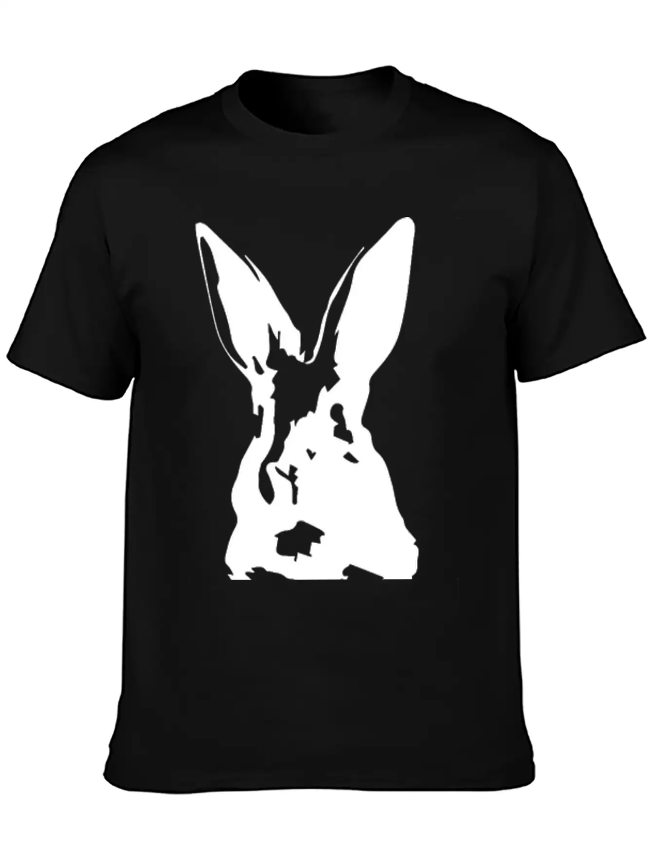 Rabbit Pocket Classic Cotton Tee – Unisex Comfort For Any Season