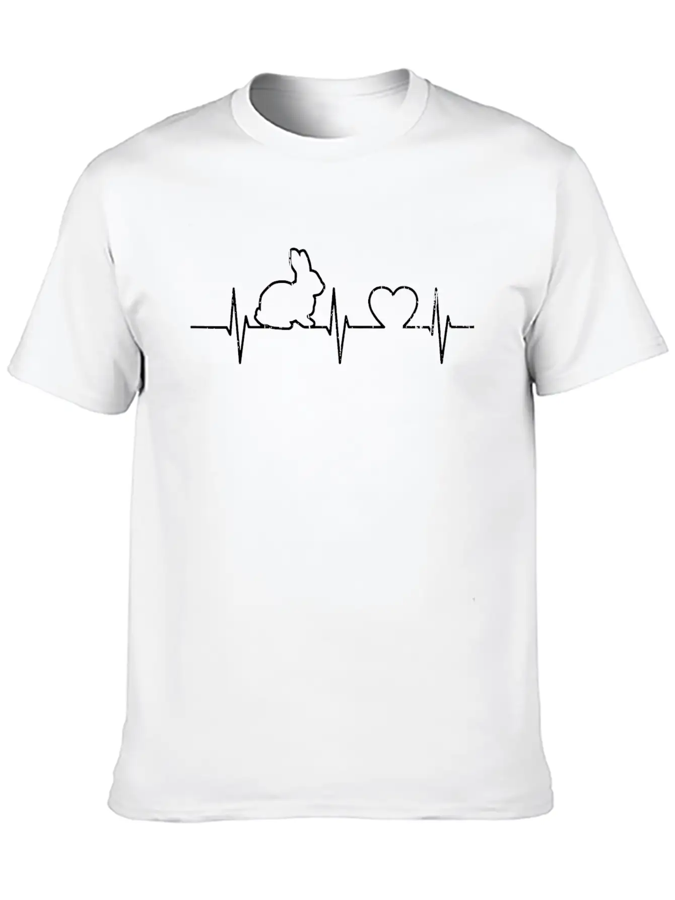 Rabbit Stylish Everyday T-Shirt – Unisex Basic Cotton Tee
