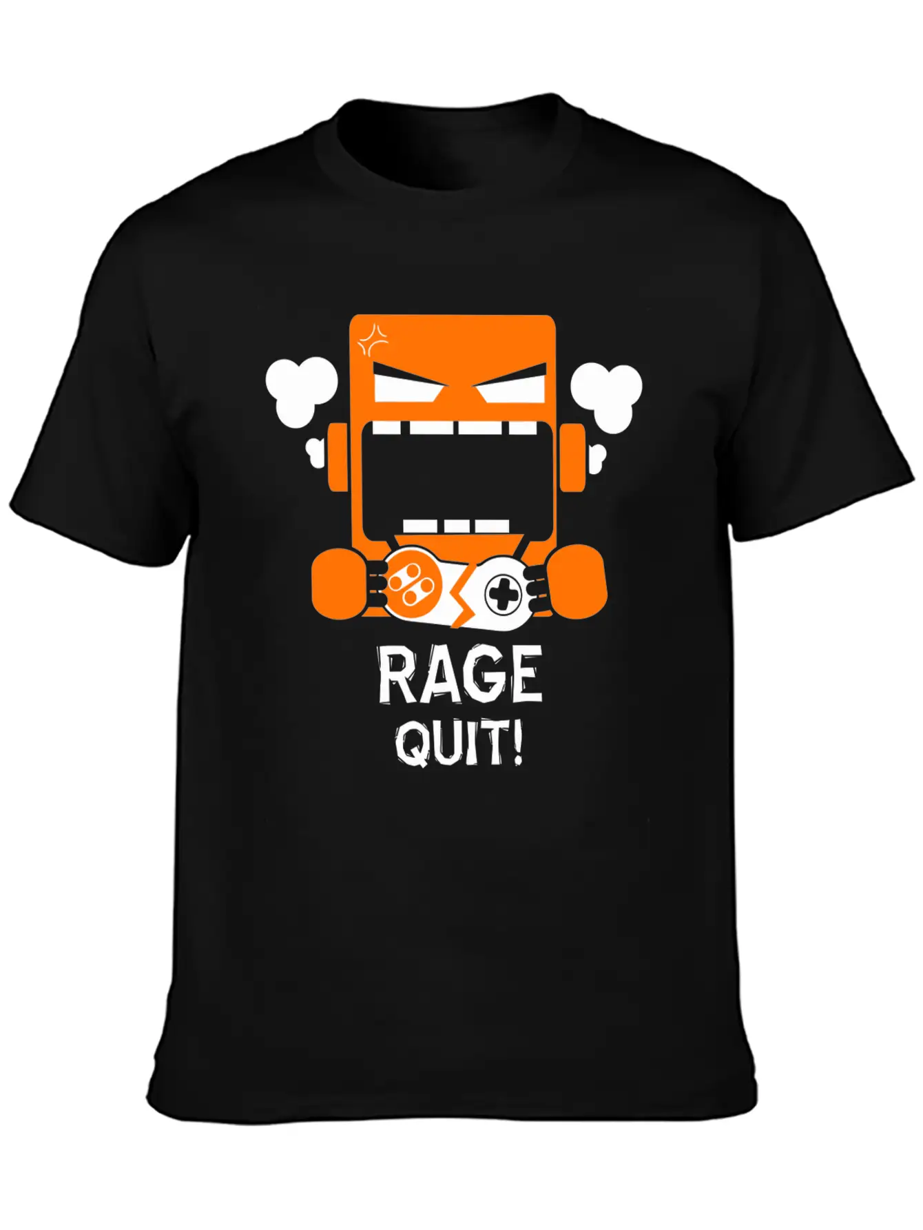 Rage Quit Stylish Everyday T-Shirt – Unisex Basic Cotton Tee