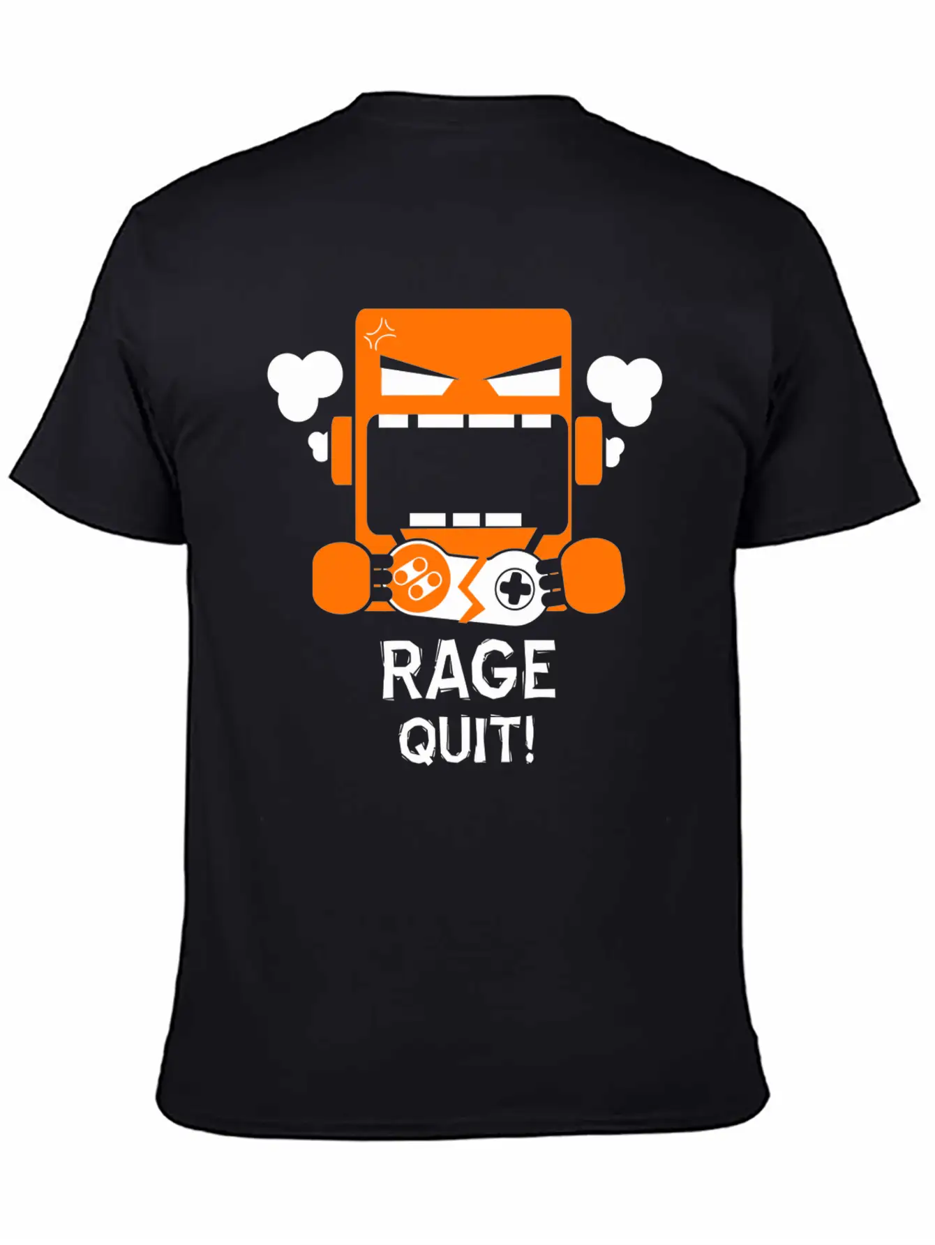 Rage Quit Stylish Everyday T-Shirt – Unisex Basic Cotton Tee