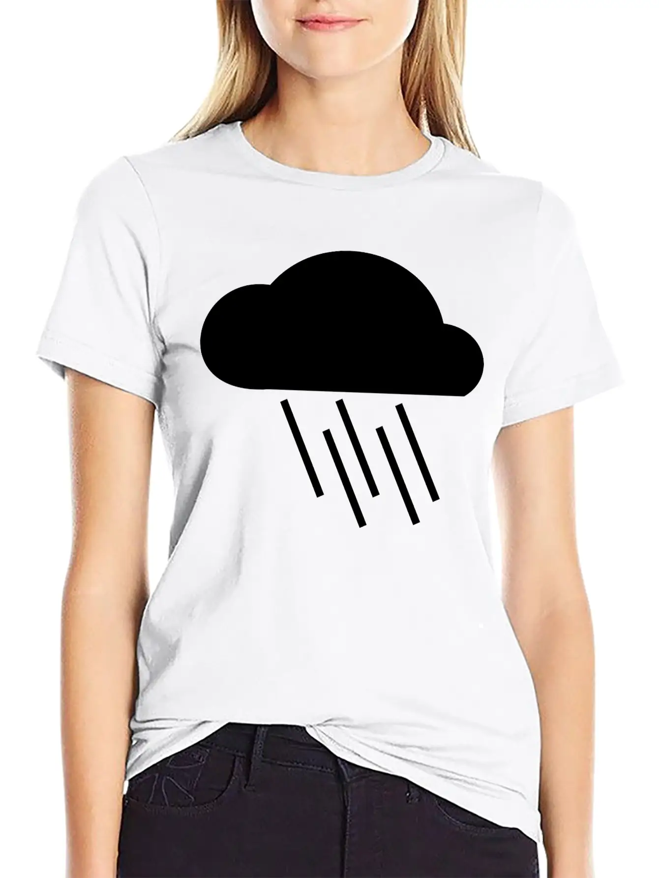 Rain Claud Essential Cotton Tee For Daily Outfits – Unisex Style