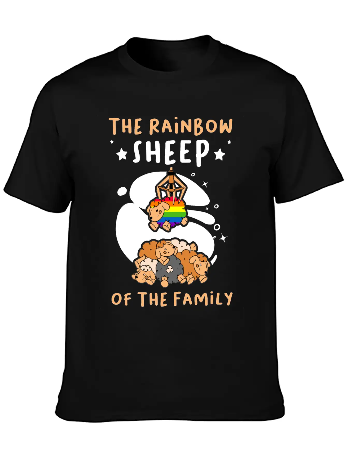 Rainbow LGBTQ Classic Cotton Tee – Unisex Comfort For Any Season