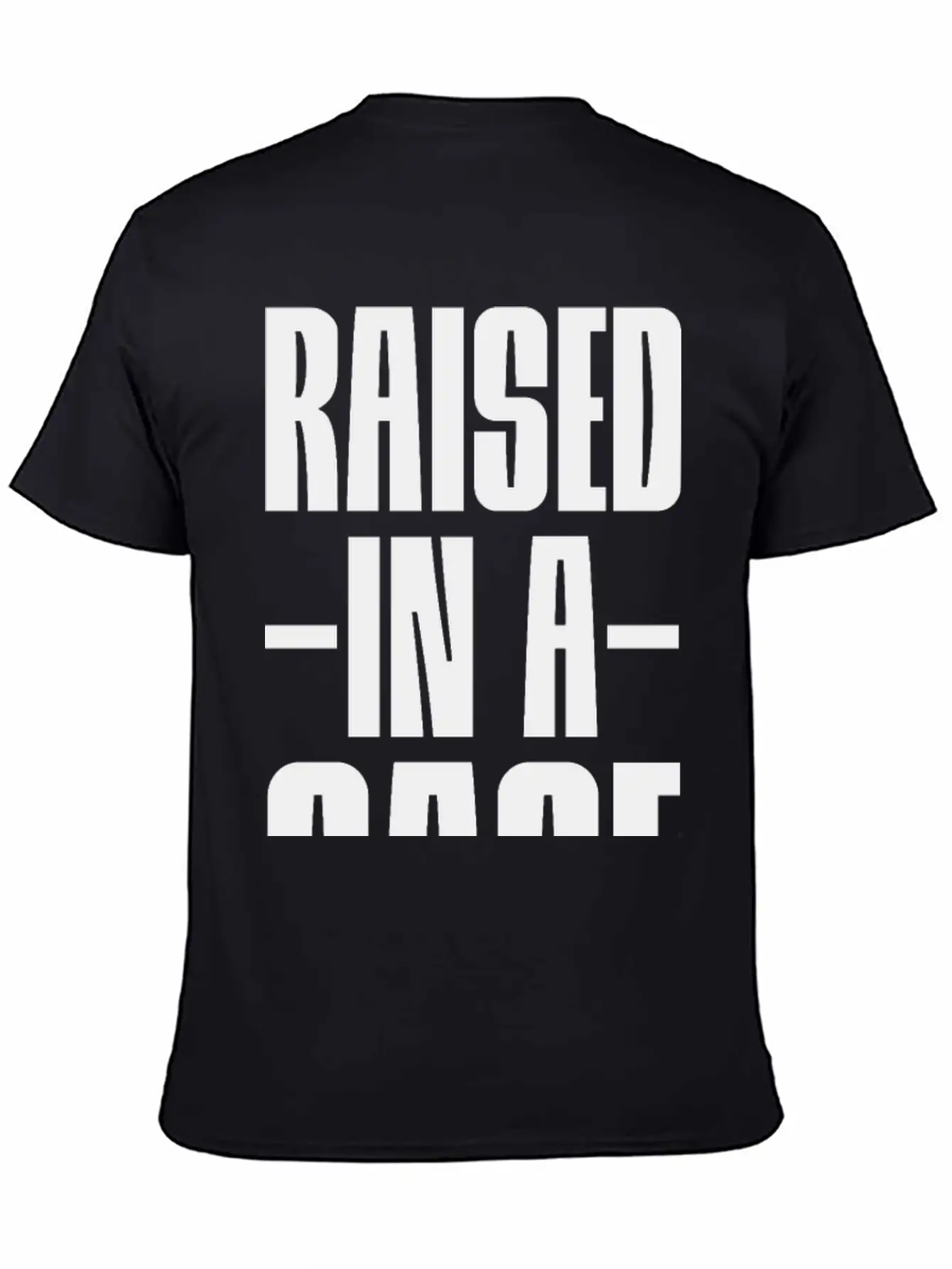 Raised In A Cage 3 Relaxed Everyday Tee – Lightweight And Durable Cotton