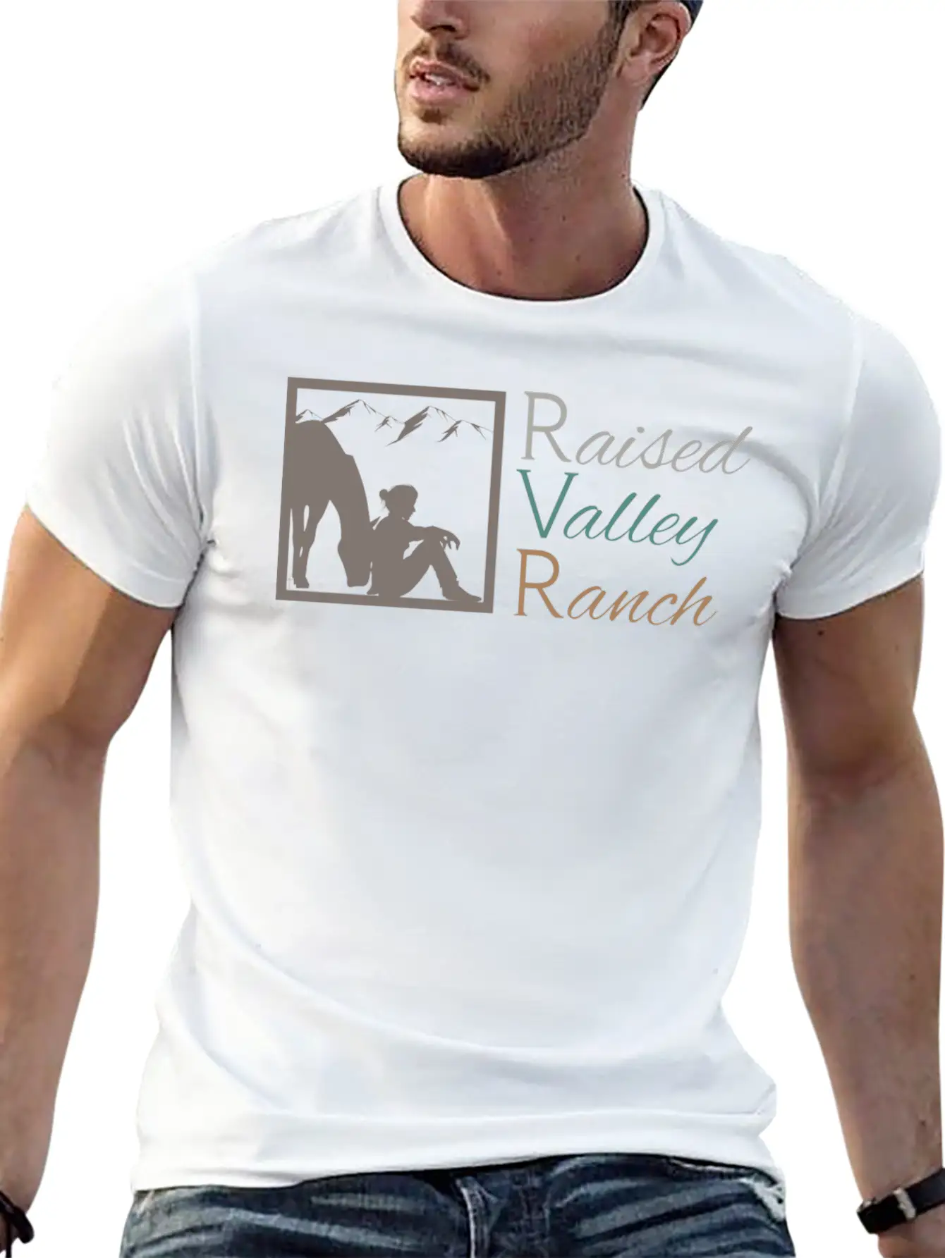 Raised Valley Ranch Stylish Everyday T-Shirt – Unisex Basic Cotton Tee