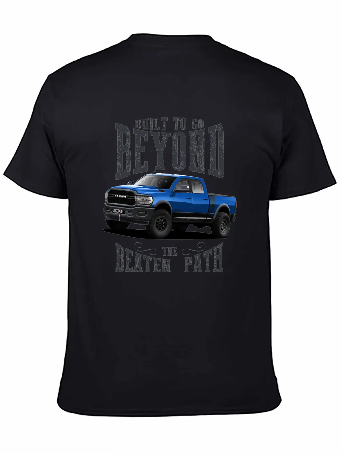 Ram Beyond The Beaten Path Stylish Everyday T-Shirt – Unisex Basic Cotton Tee