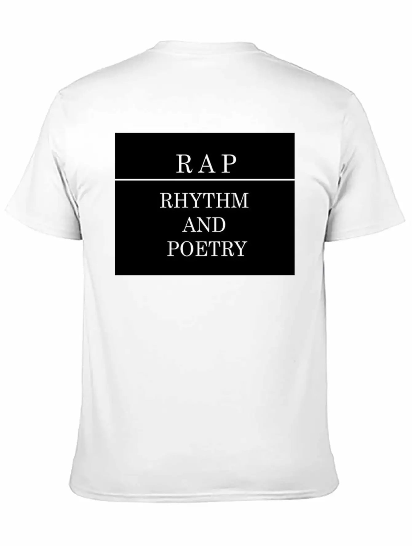 RAP,RHYTHM AND POETRY Basic Graphic T-Shirt – Daily Comfort In Soft Cotton