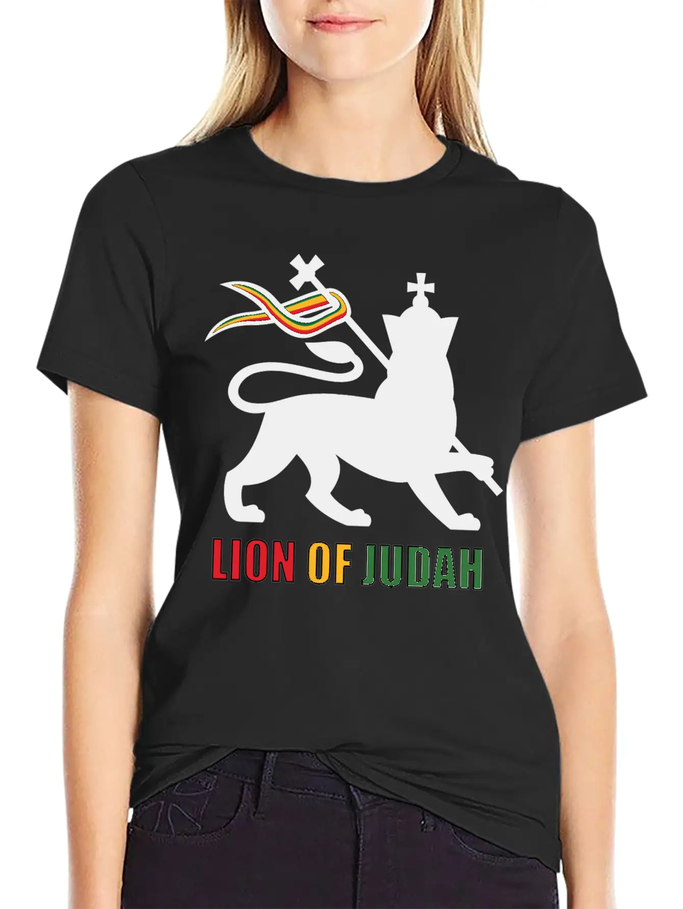 Rastafarian Symbol, Lion Of Judah Basic Graphic T-Shirt – Daily Comfort In Soft Cotton