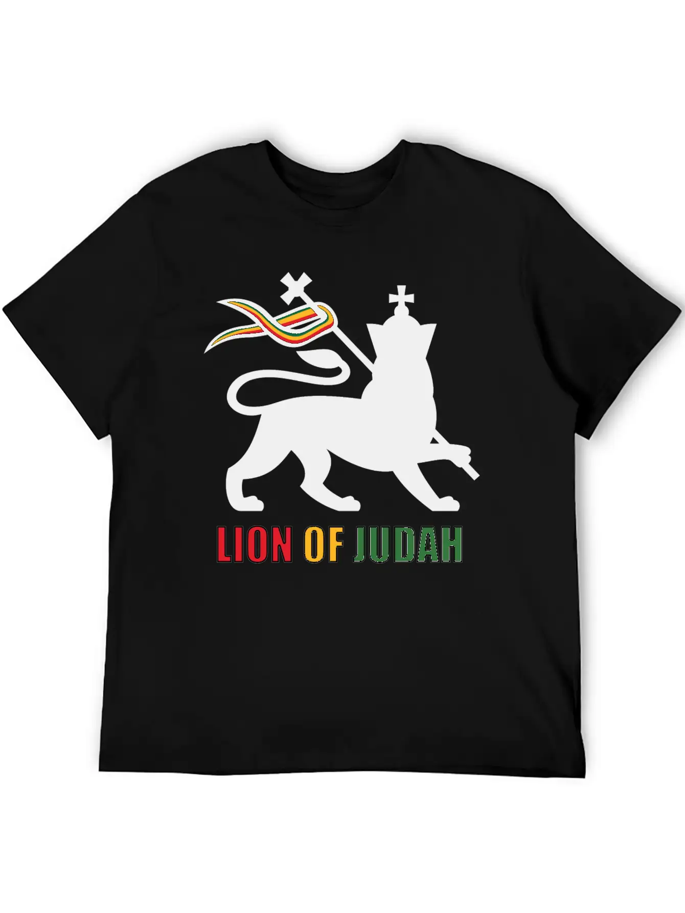 Rastafarian Symbol, Lion Of Judah Basic Graphic T-Shirt – Daily Comfort In Soft Cotton