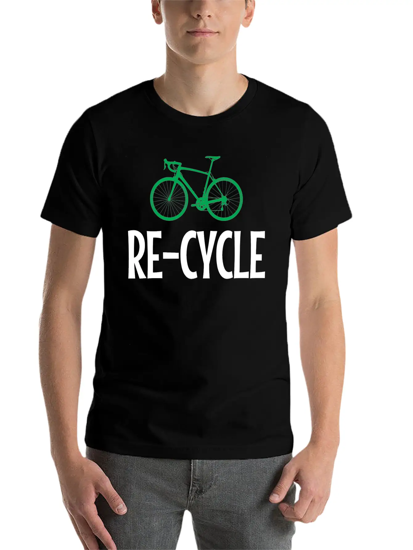 Re-cycle Classic Cotton Tee – Unisex Comfort For Any Season