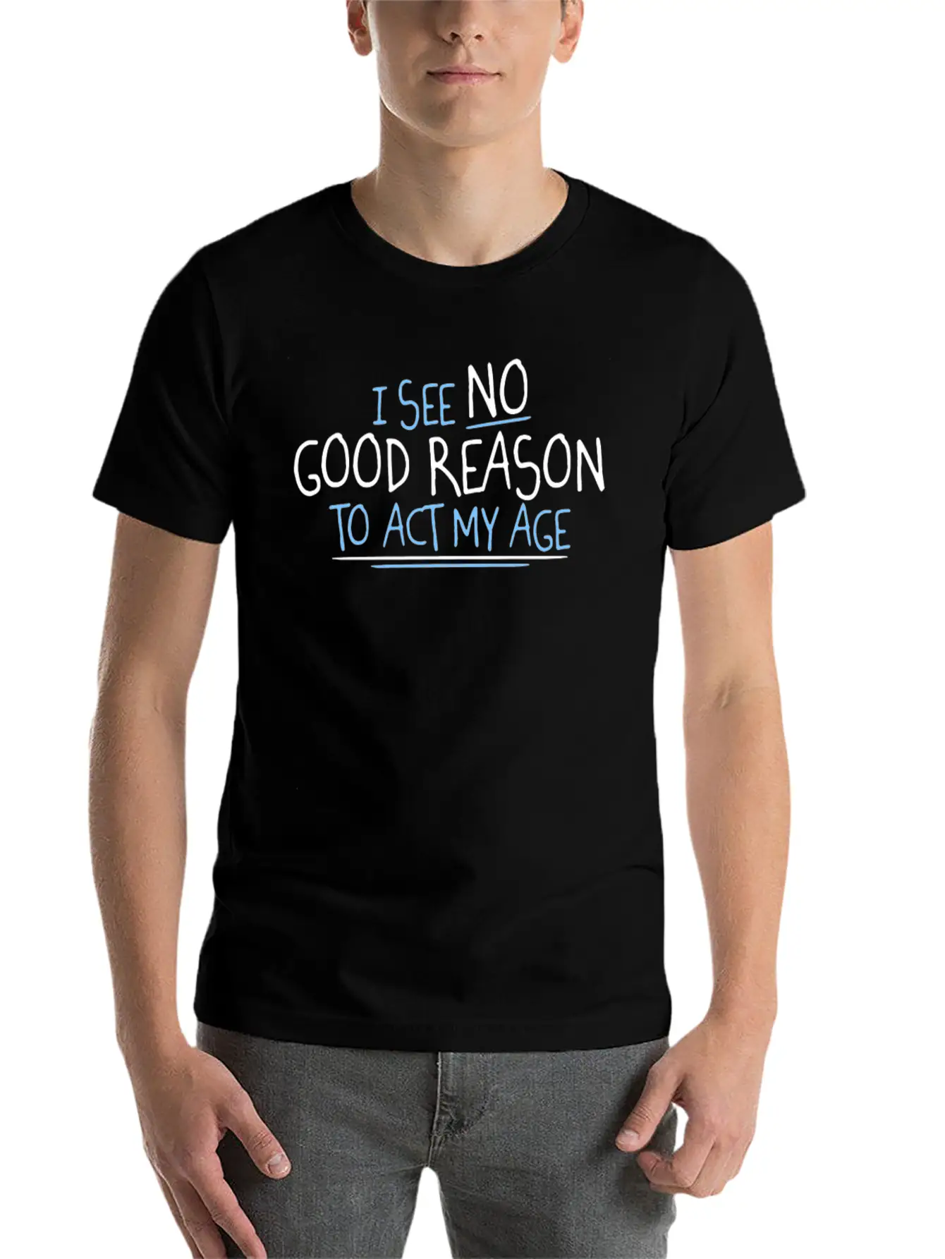 Reason Age Relaxed Everyday Tee – Lightweight And Durable Cotton
