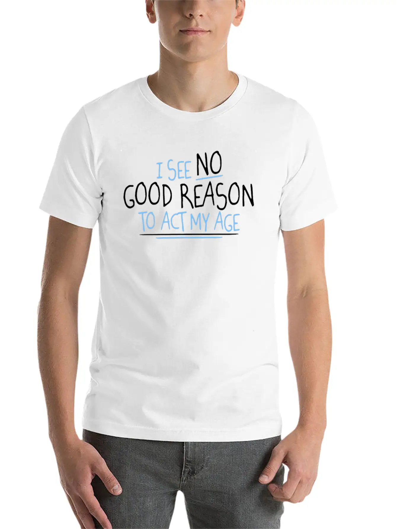 Reason Age Relaxed Everyday Tee – Lightweight And Durable Cotton