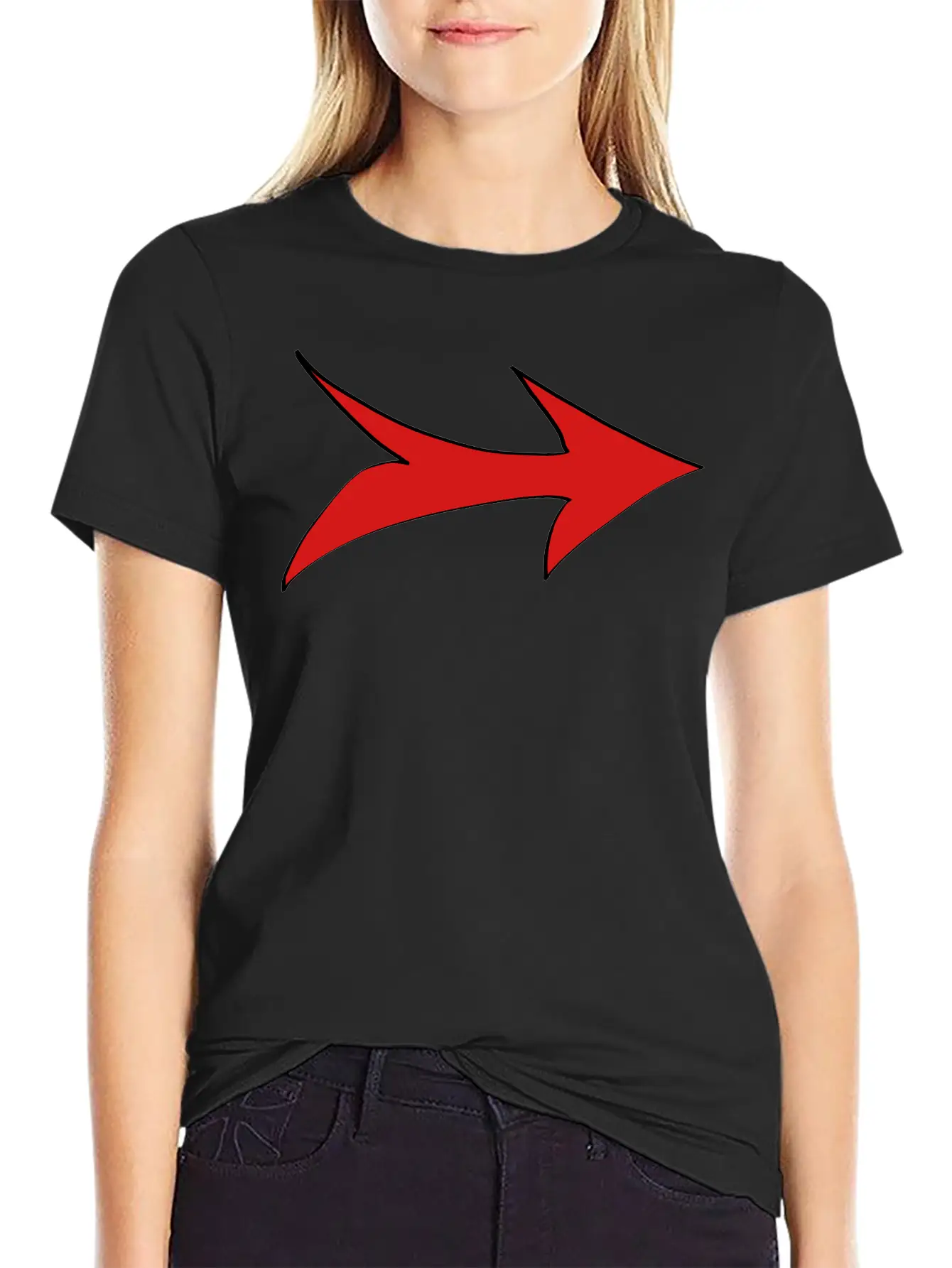 Red Arrow Basic Graphic T-Shirt – Daily Comfort In Soft Cotton