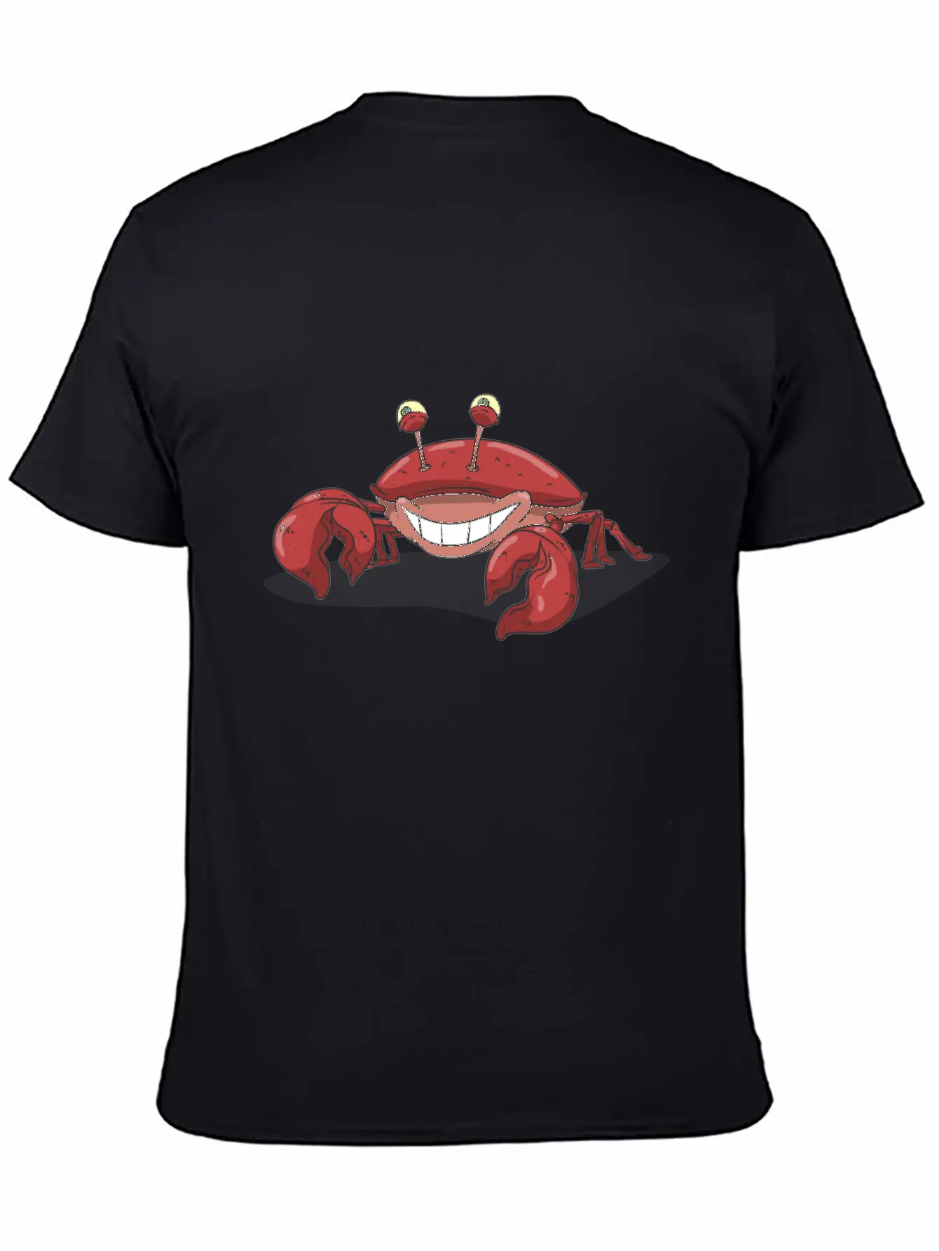 Red Crab Smiling Stylish Everyday T-Shirt – Unisex Basic Cotton Tee