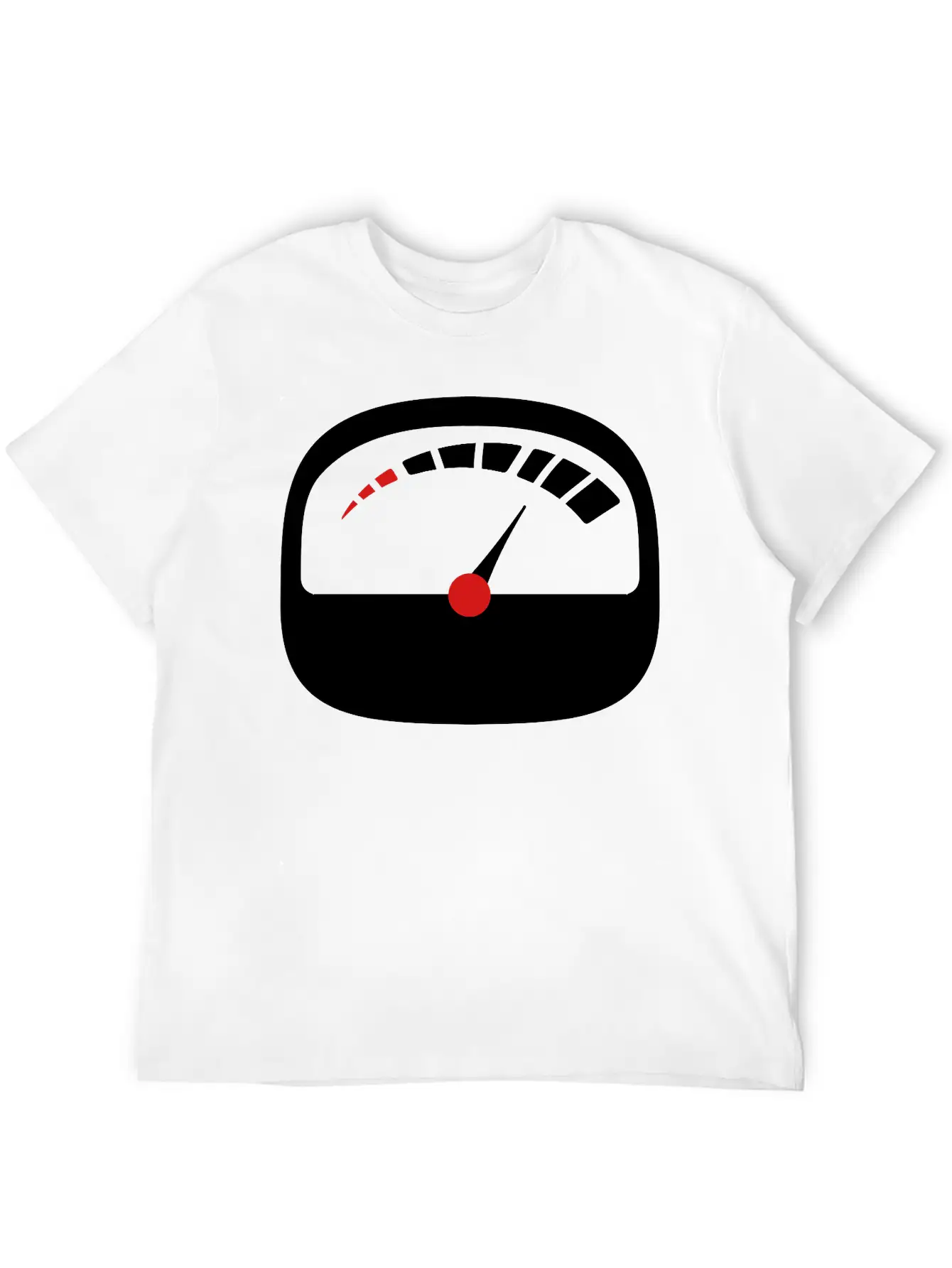Refuel Speedometer Fuel Gauge Pointer Full Tank Relaxed Everyday Tee – Lightweight And Durable Cotton