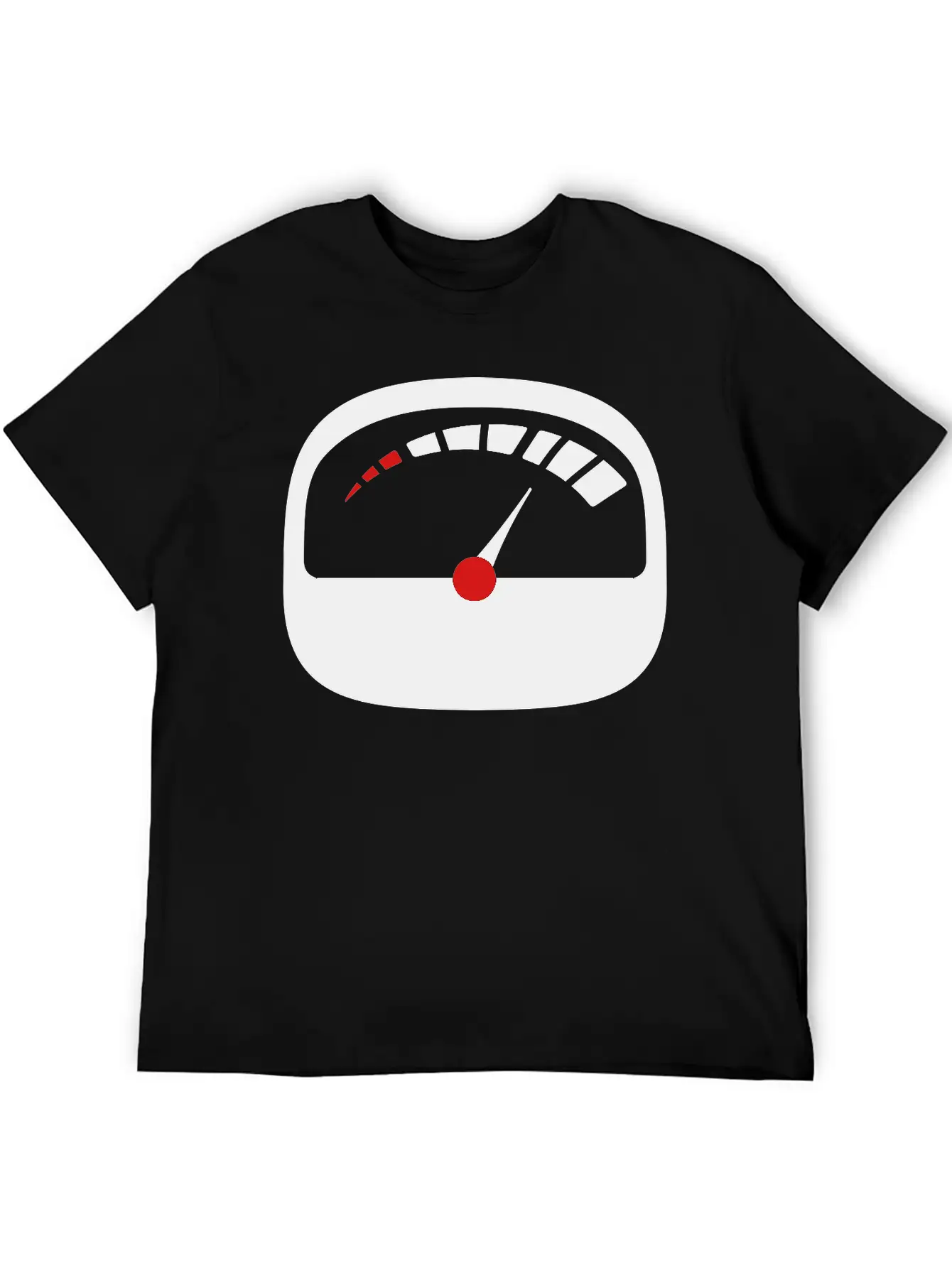 Refuel Speedometer Fuel Gauge Pointer Full Tank Relaxed Everyday Tee – Lightweight And Durable Cotton