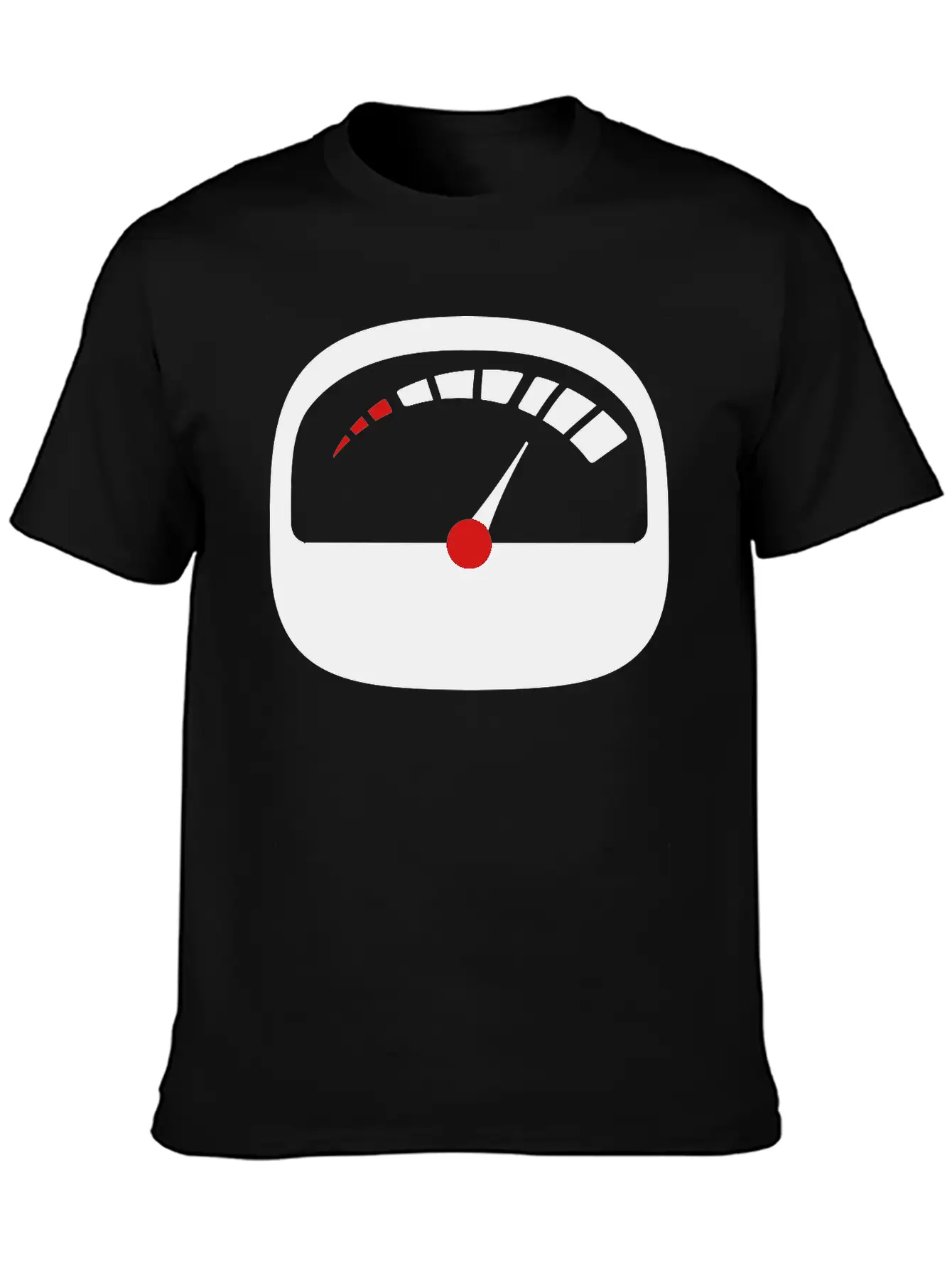 Refuel Speedometer Fuel Gauge Pointer Full Tank Relaxed Everyday Tee – Lightweight And Durable Cotton
