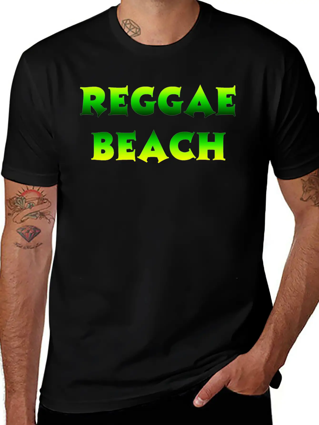 Reggae Beach Classic Cotton Tee – Unisex Comfort For Any Season