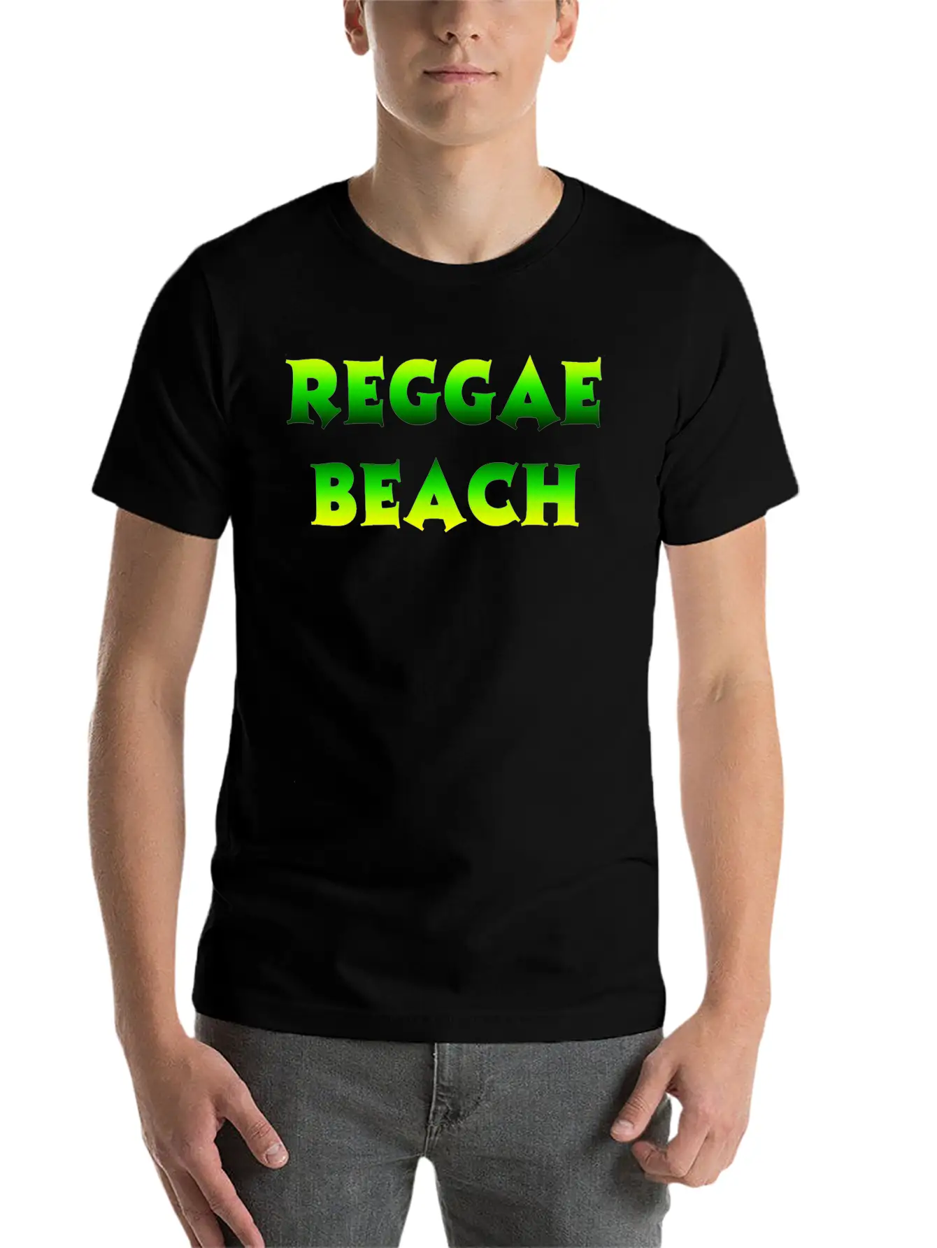 Reggae Beach Classic Cotton Tee – Unisex Comfort For Any Season