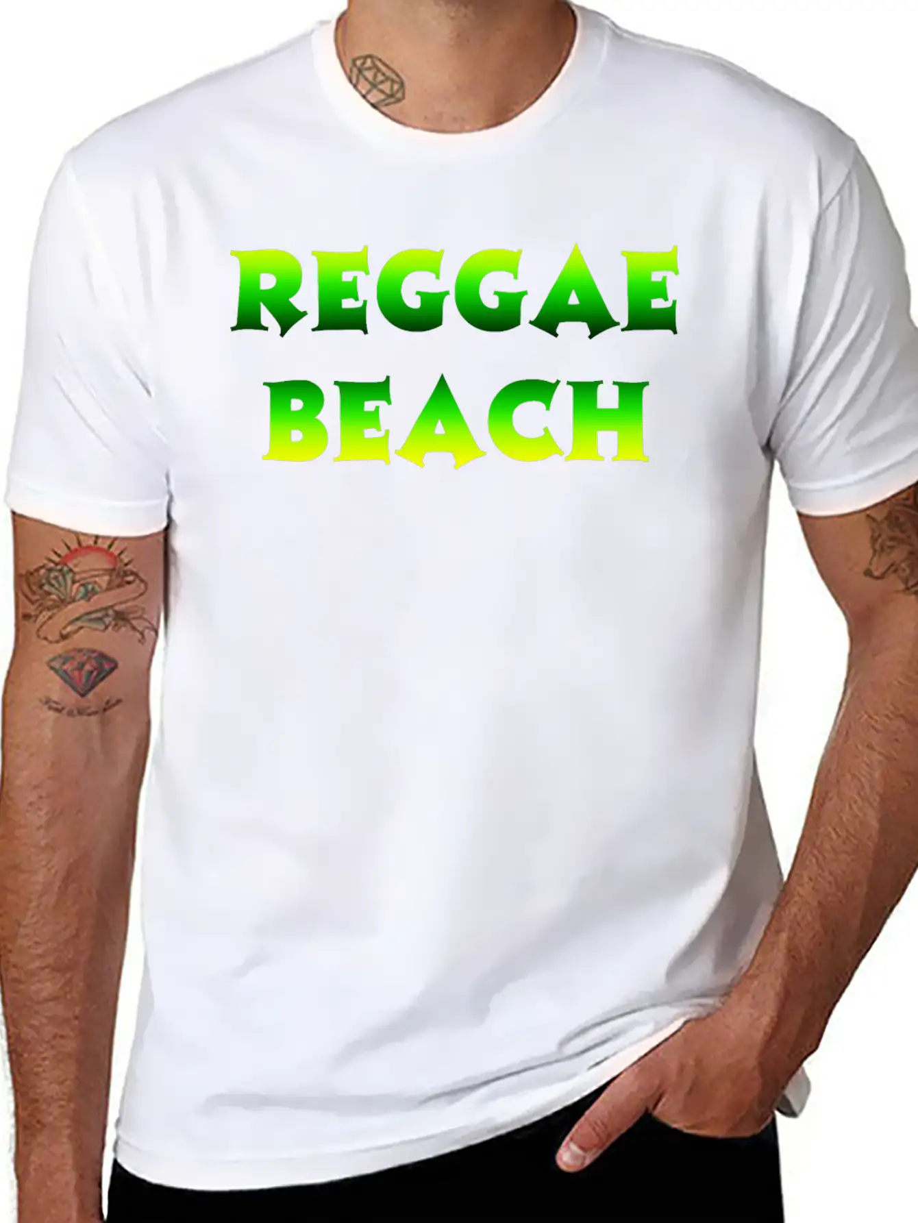 Reggae Beach Classic Cotton Tee – Unisex Comfort For Any Season