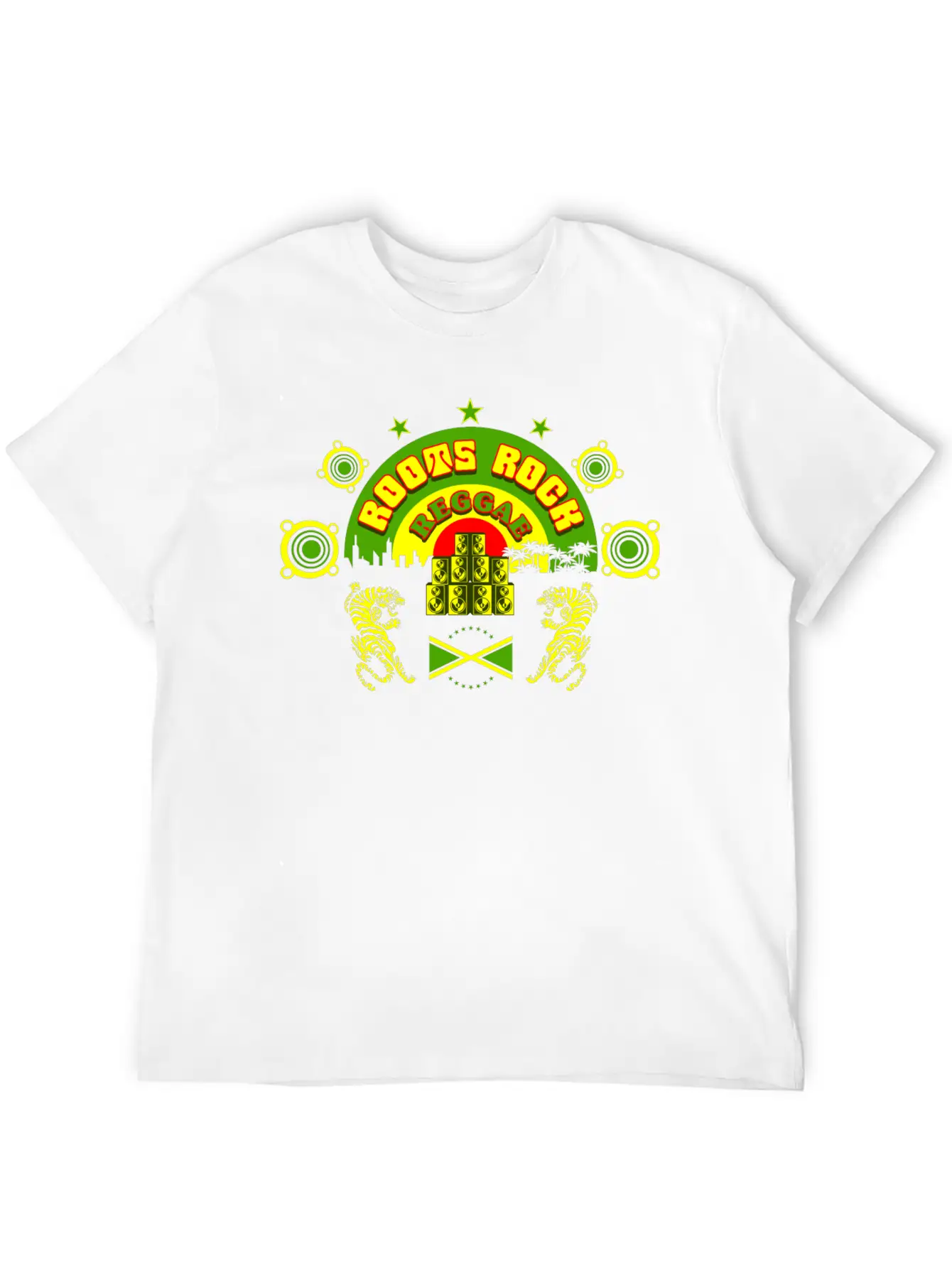 Reggae Relaxed Everyday Tee – Lightweight And Durable Cotton