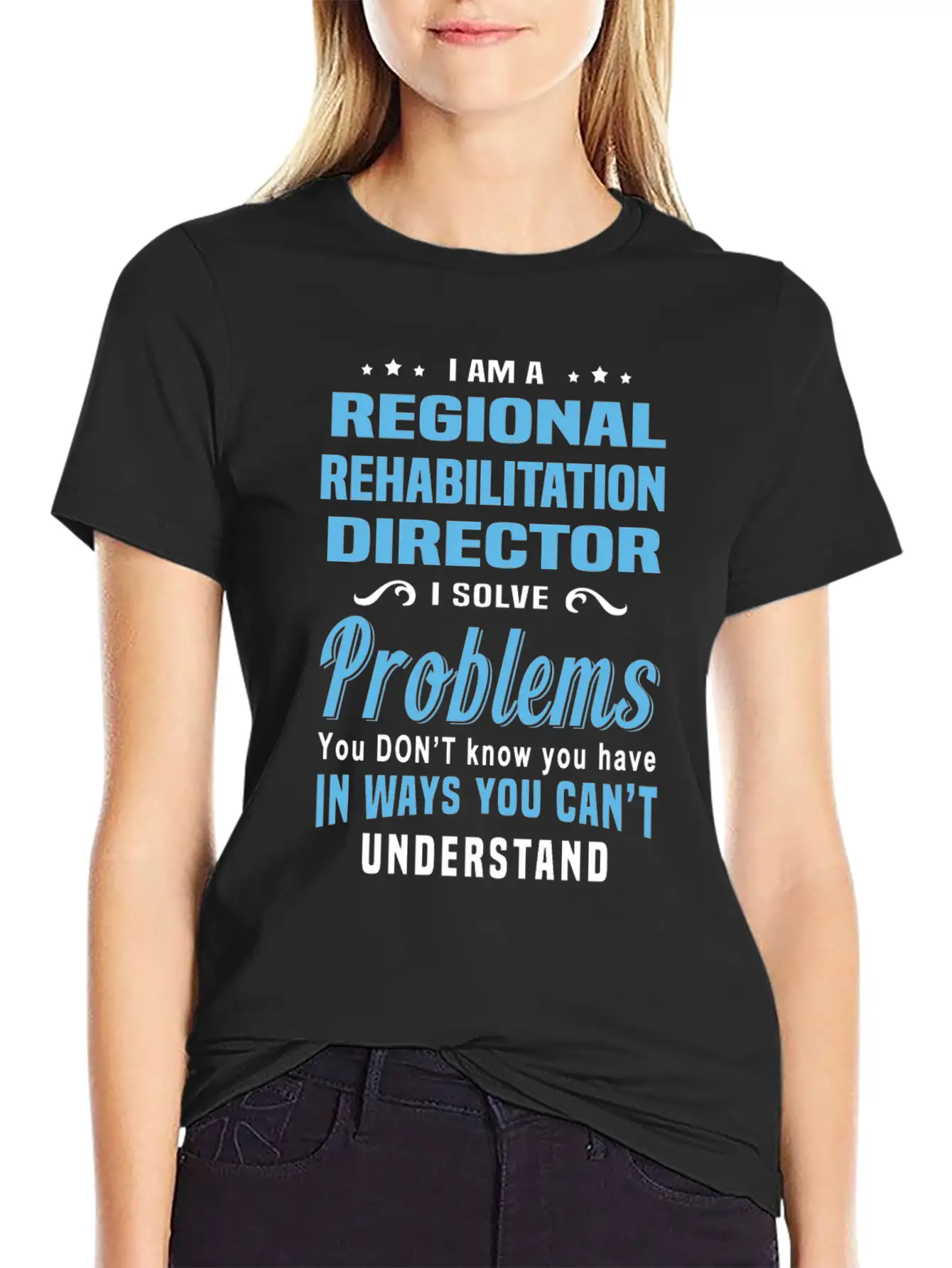 Regional Rehabilitation Director Breathable Graphic T-Shirt – Perfect For Casual Days
