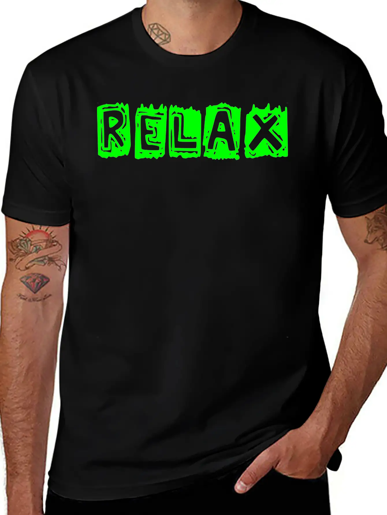 Relax Lightweight Cotton T-Shirt – Daily Comfort Graphic Shirt