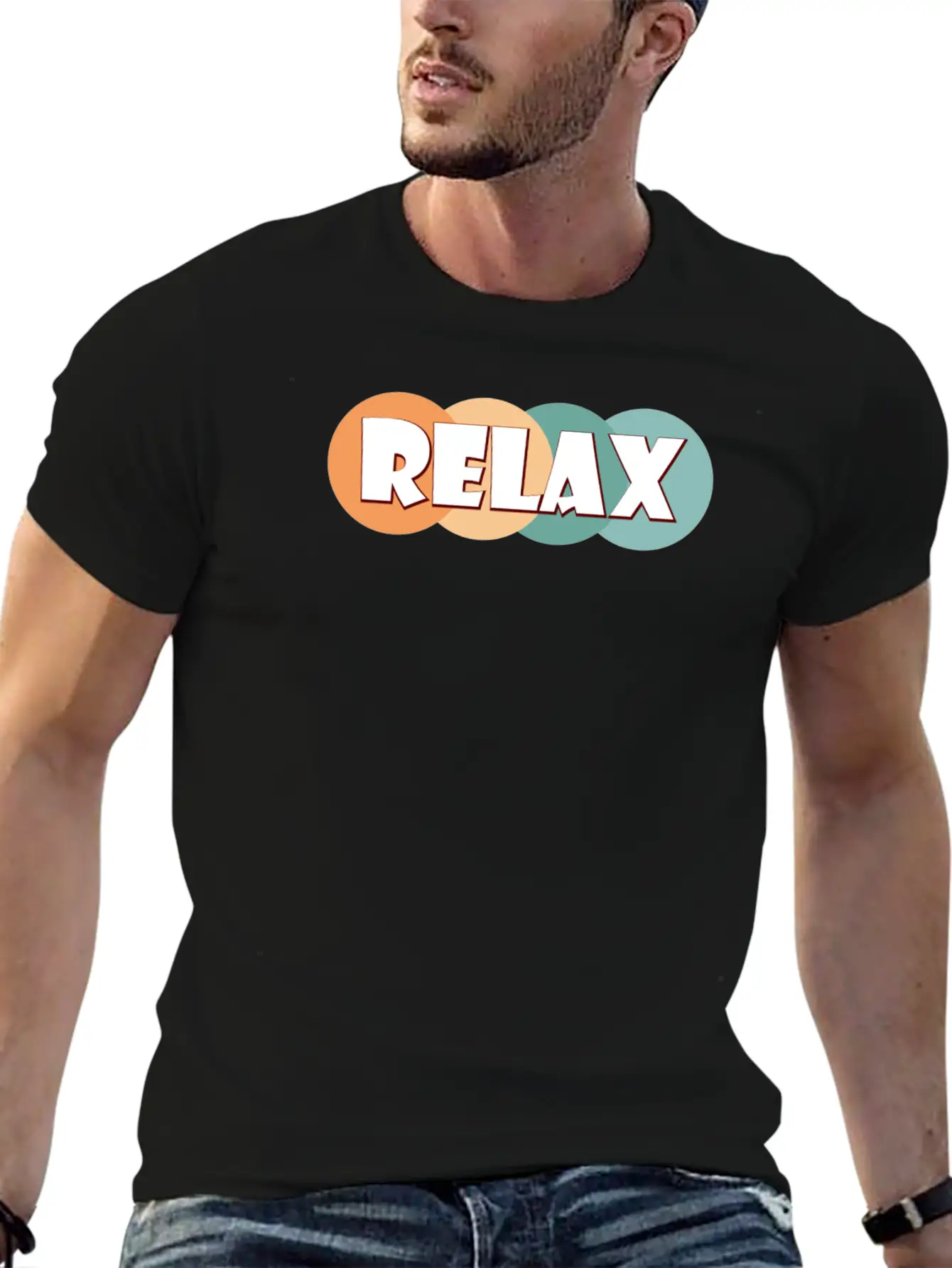 RELAX Stylish Everyday T-Shirt – Unisex Basic Cotton Tee