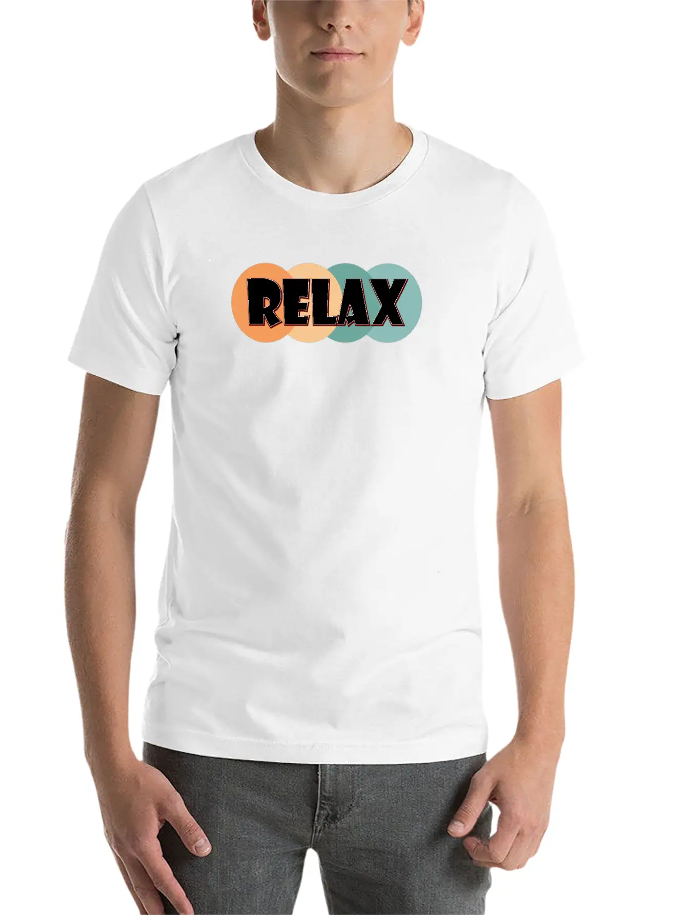 RELAX Stylish Everyday T-Shirt – Unisex Basic Cotton Tee