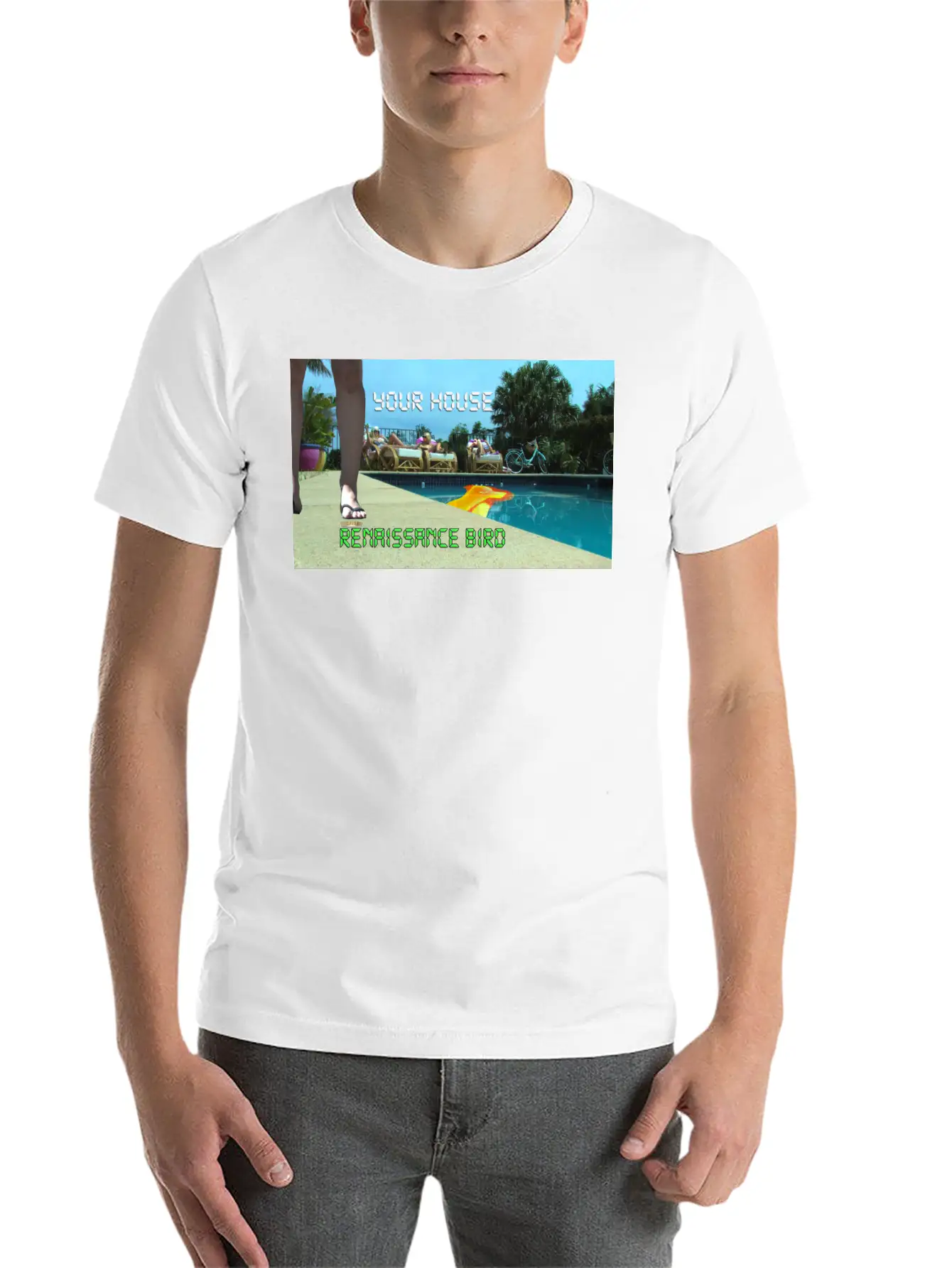 Renaissance Bird - Your House Basic Graphic T-Shirt – Daily Comfort In Soft Cotton