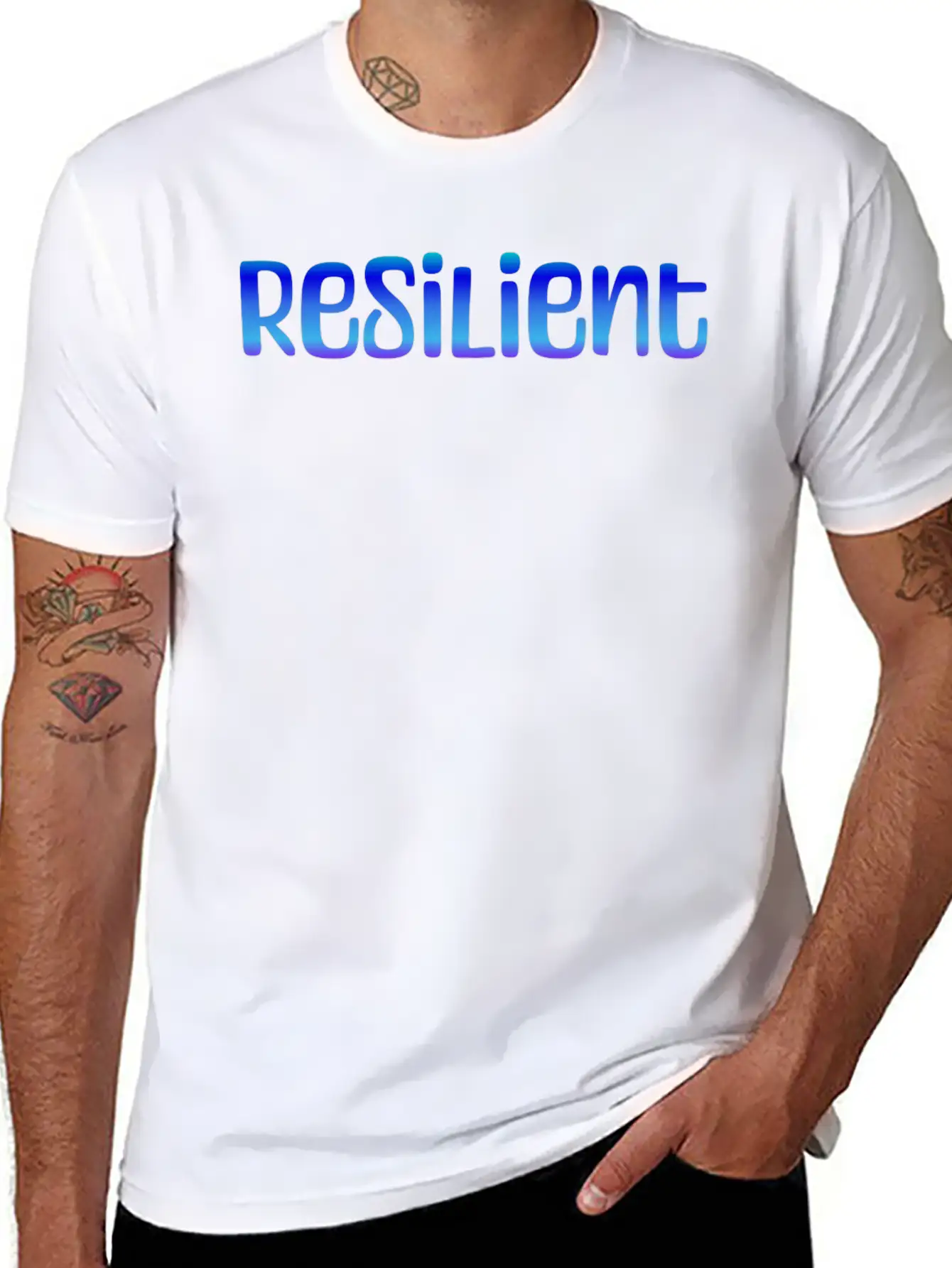 Resilient Stylish Everyday T-Shirt – Unisex Basic Cotton Tee