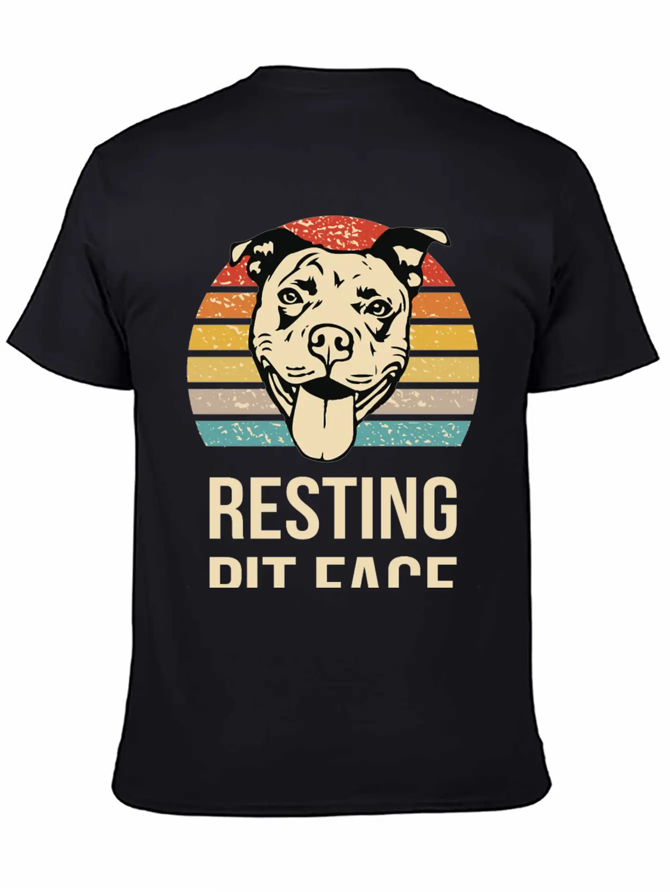 Resting Pit Face Basic Graphic T-Shirt – Daily Comfort In Soft Cotton