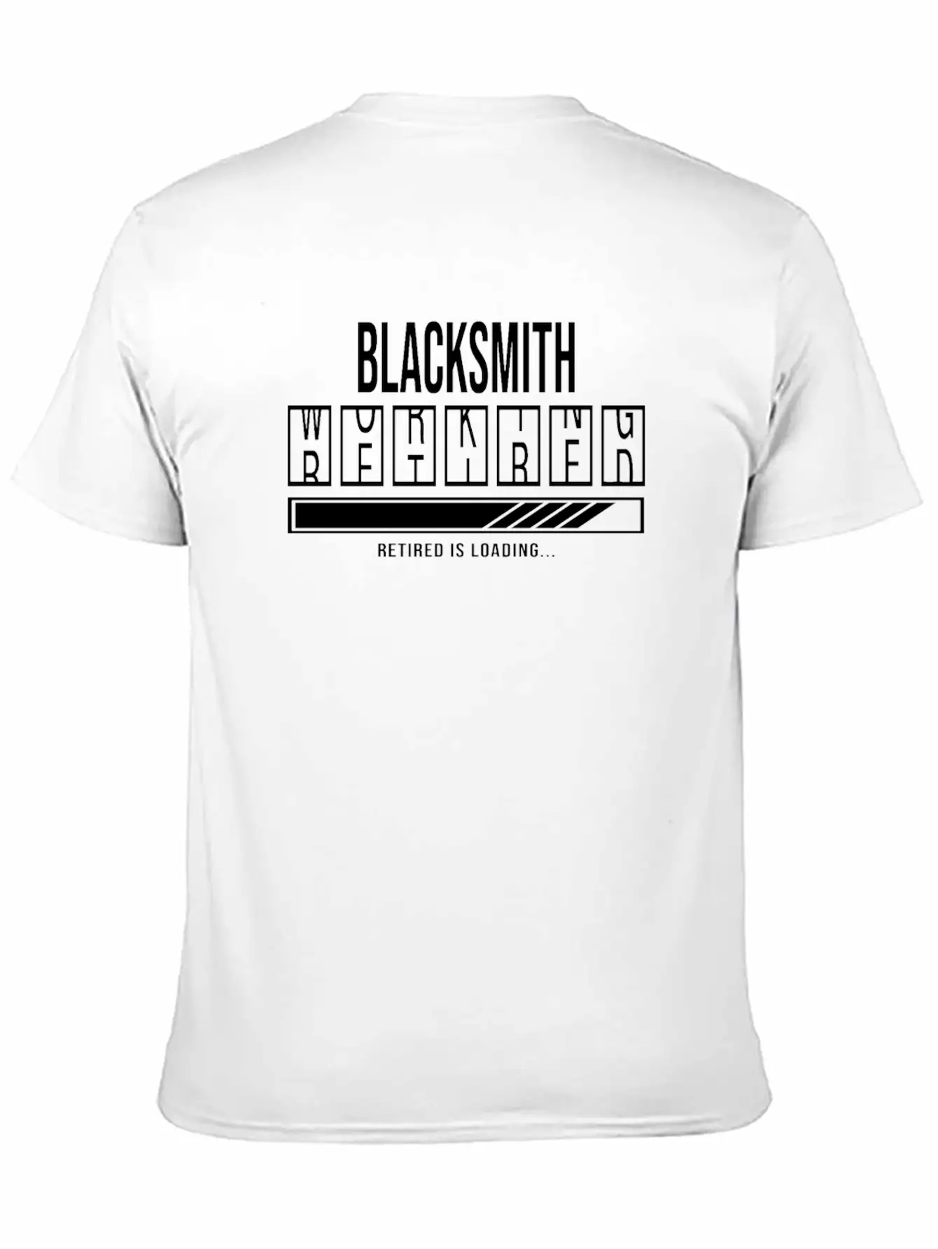 Retirement Gift Idea Retired Blacksmith Classic Cotton Tee – Unisex Comfort For Any Season