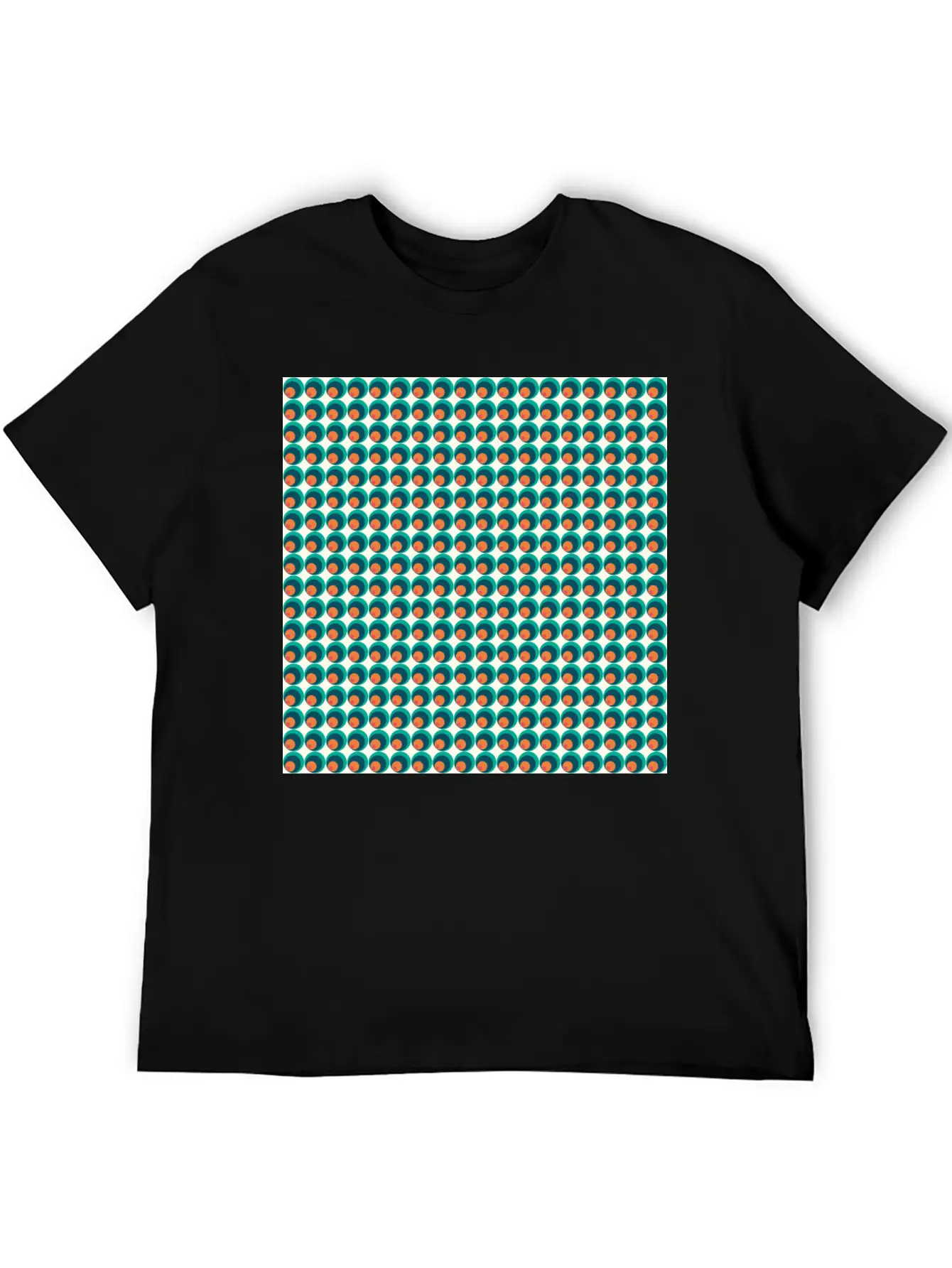 Retro Funky Style Modern Pattern Stylish Everyday T-Shirt – Unisex Basic Cotton Tee
