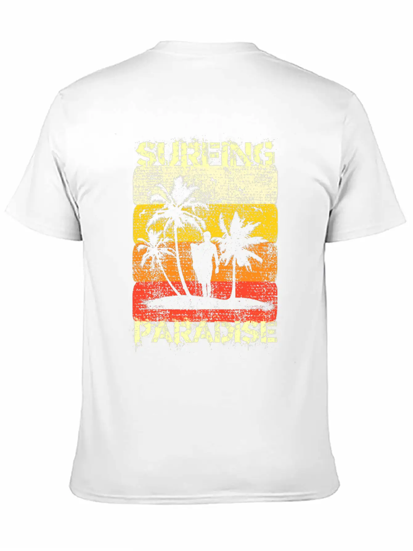 Retro Surfing Stylish Everyday T-Shirt – Unisex Basic Cotton Tee