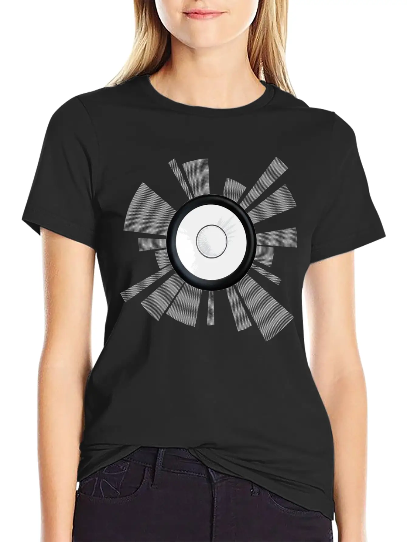 Rhythm Speaker Stylish Everyday T-Shirt – Unisex Basic Cotton Tee