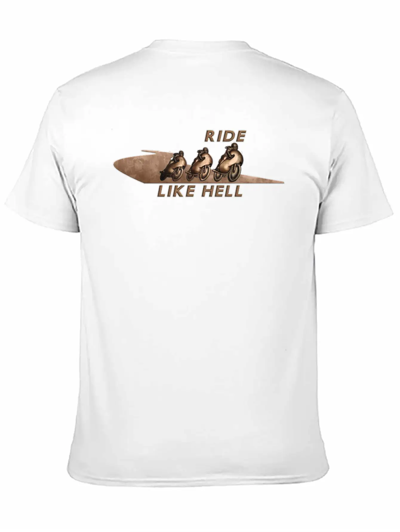 Ride Like Hell Stylish Everyday T-Shirt – Unisex Basic Cotton Tee