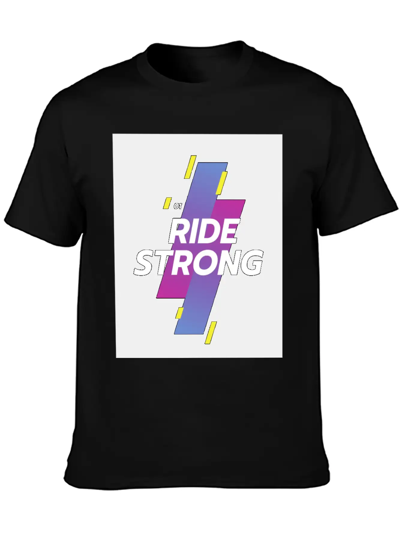Ride Strong Simple Everyday Graphic Tee – Lightweight Summer Wear