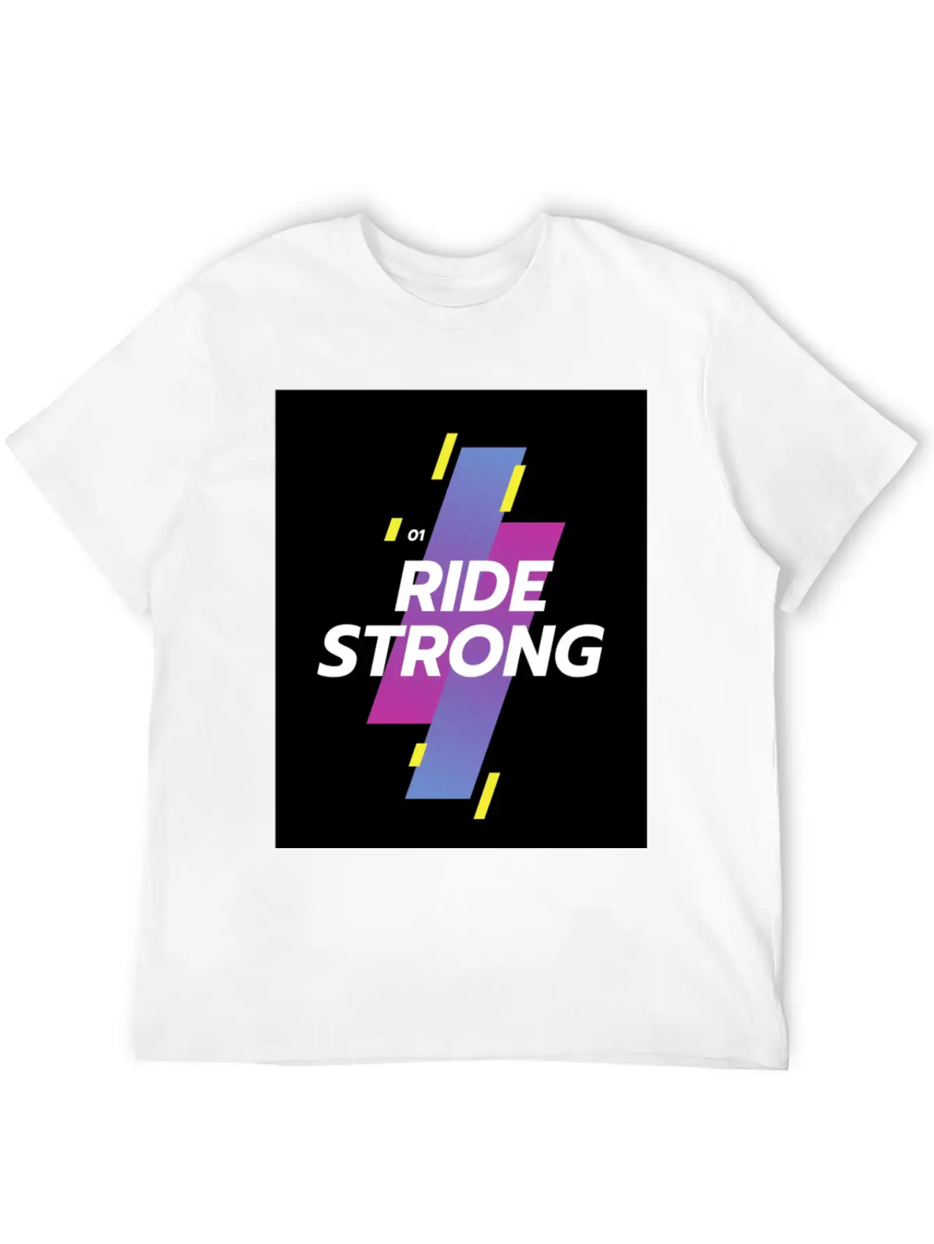 Ride Strong Simple Everyday Graphic Tee – Lightweight Summer Wear