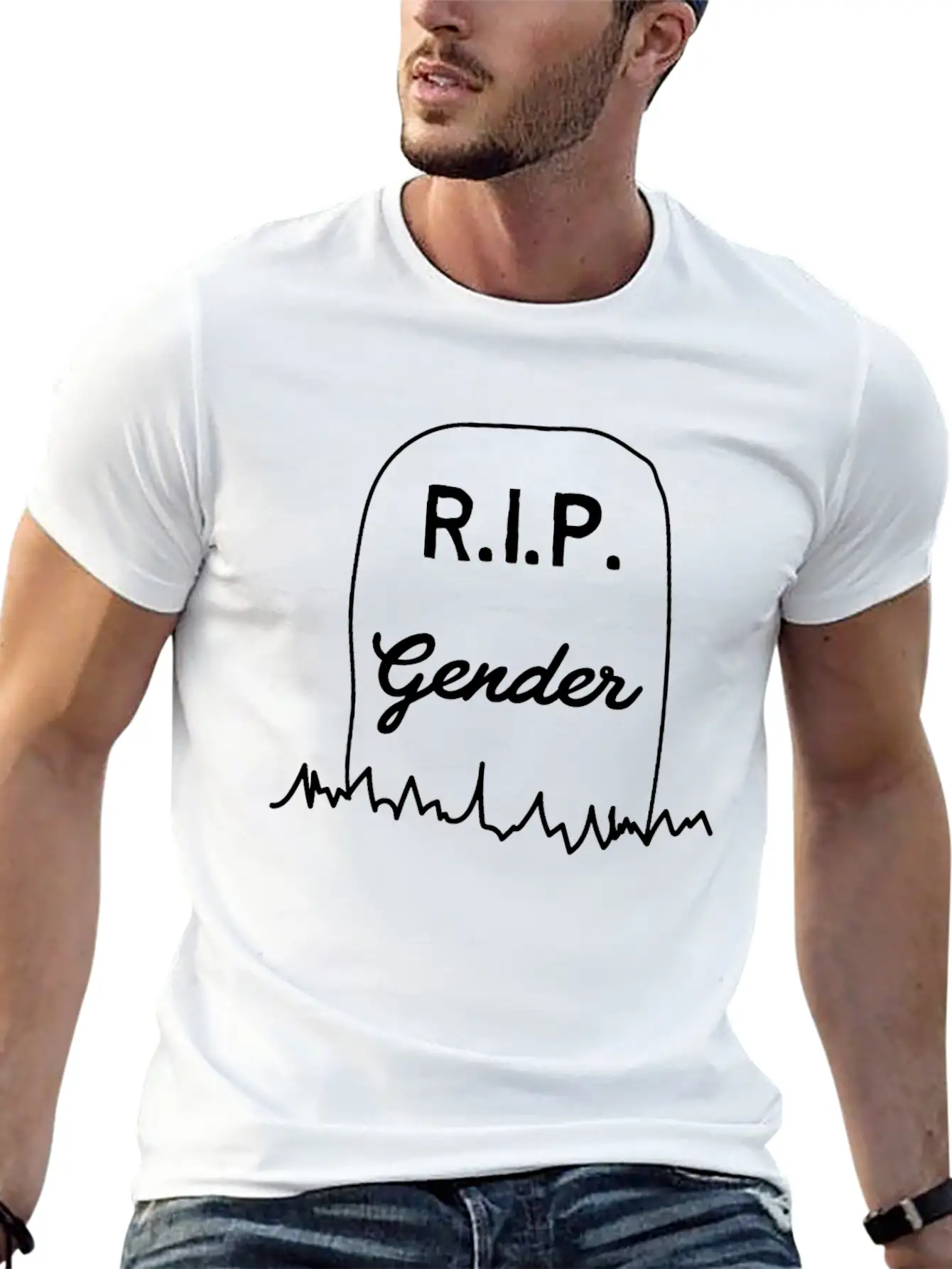 RIP Gender Stylish Everyday T-Shirt – Unisex Basic Cotton Tee