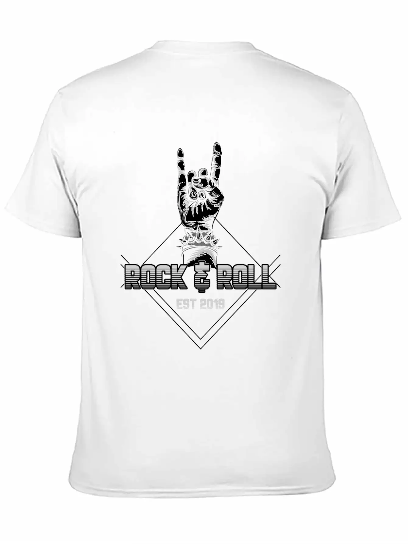 Rock And Roll Stylish Everyday T-Shirt – Unisex Basic Cotton Tee