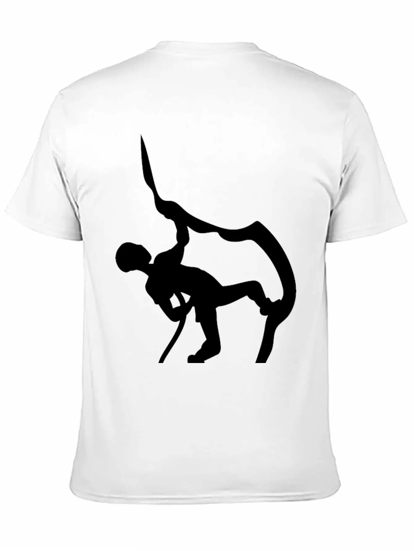 Rock Climbing Climber Mountains Lightweight Cotton T-Shirt – Daily Comfort Graphic Shirt