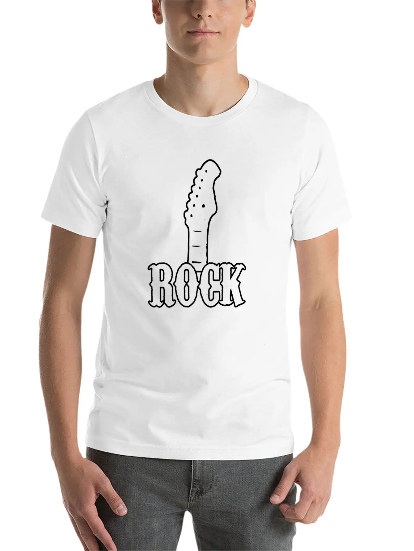 Rock Music Basic Graphic T-Shirt – Daily Comfort In Soft Cotton