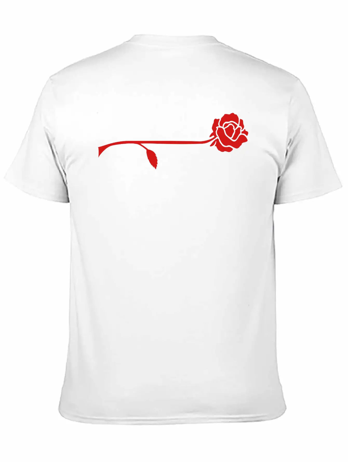 Rose (1c) Stylish Everyday T-Shirt – Unisex Basic Cotton Tee