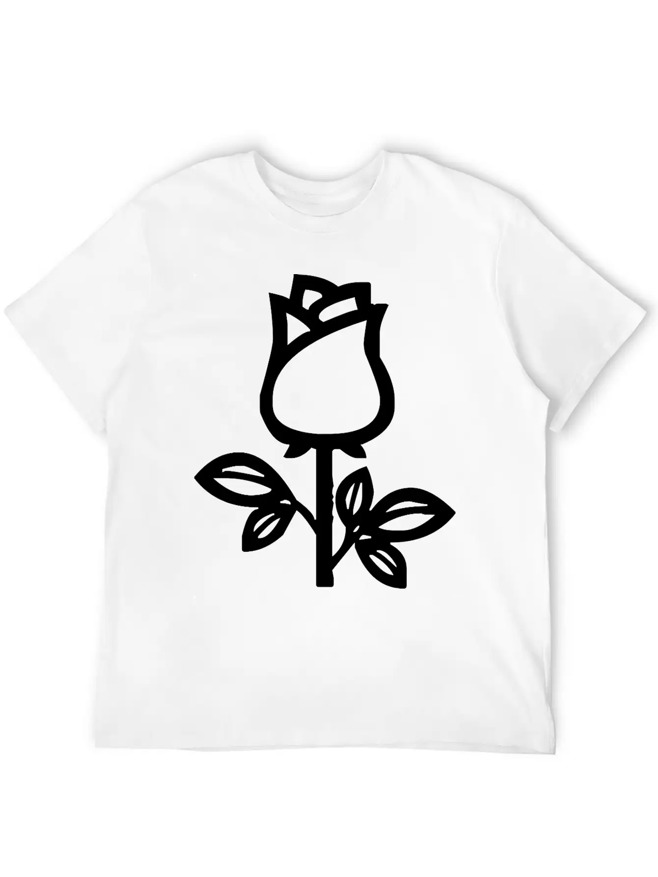 Rose Basic Graphic T-Shirt – Daily Comfort In Soft Cotton