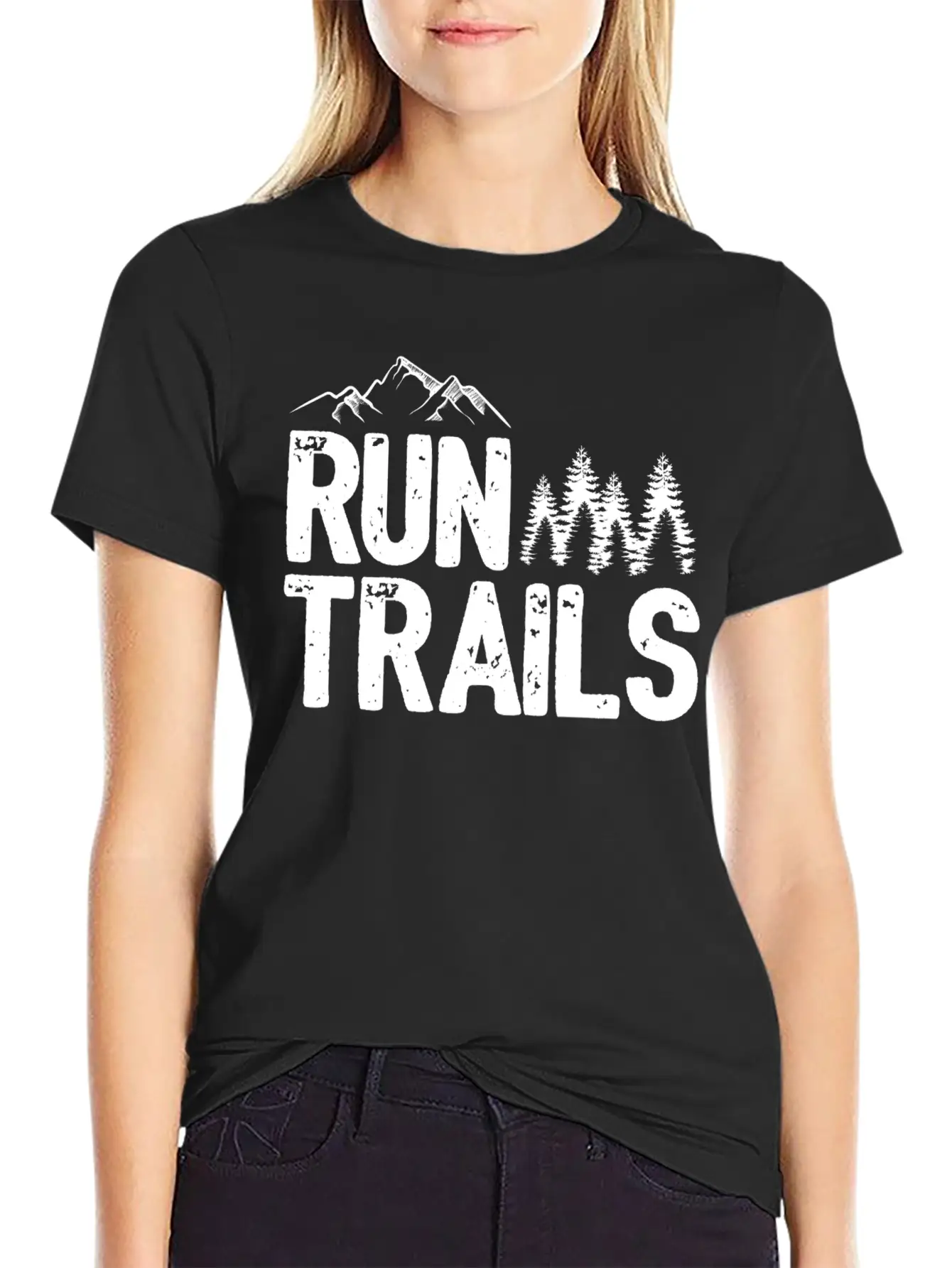 Run Trails Stylish Everyday T-Shirt – Unisex Basic Cotton Tee